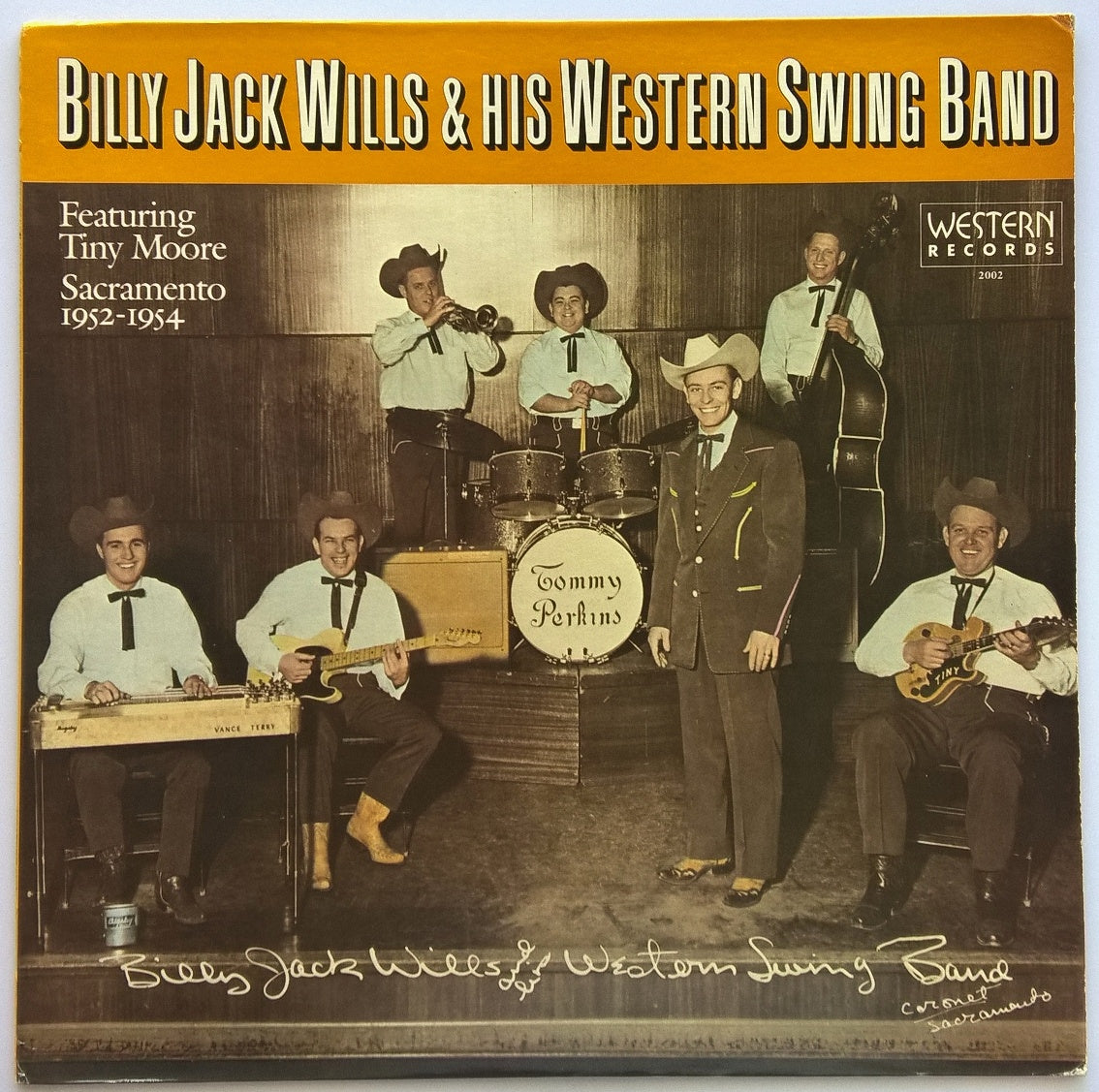 Billy Jack Wills' Western Swing Band - Sacramento Live Tapes from 1952 - 1954