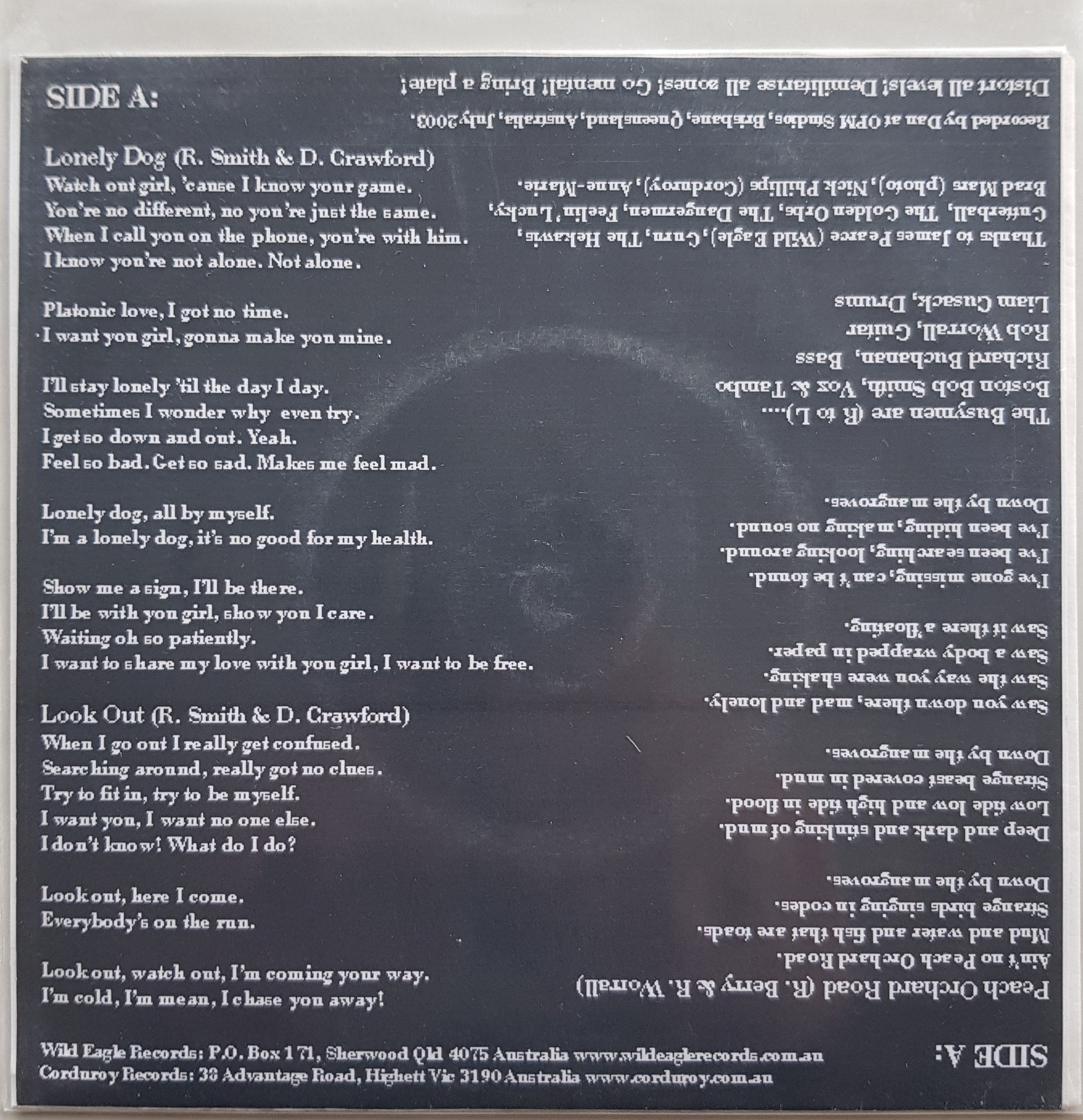 Busymen's Lonely Dog - A Modern Aussie Indie Punk Musical Product