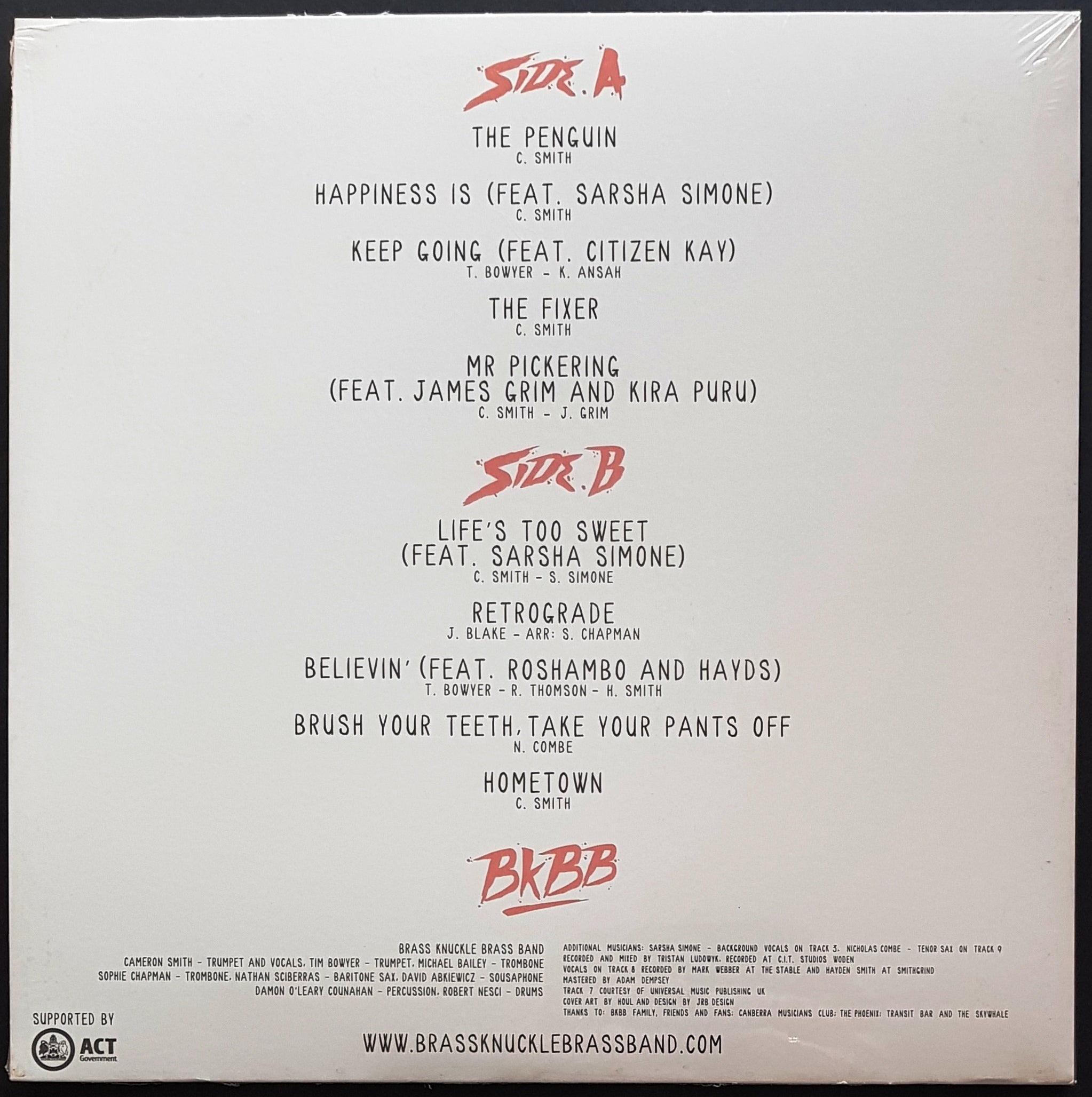 Brass Knuckle Brass Band - Split Lip Special Edition in 2015