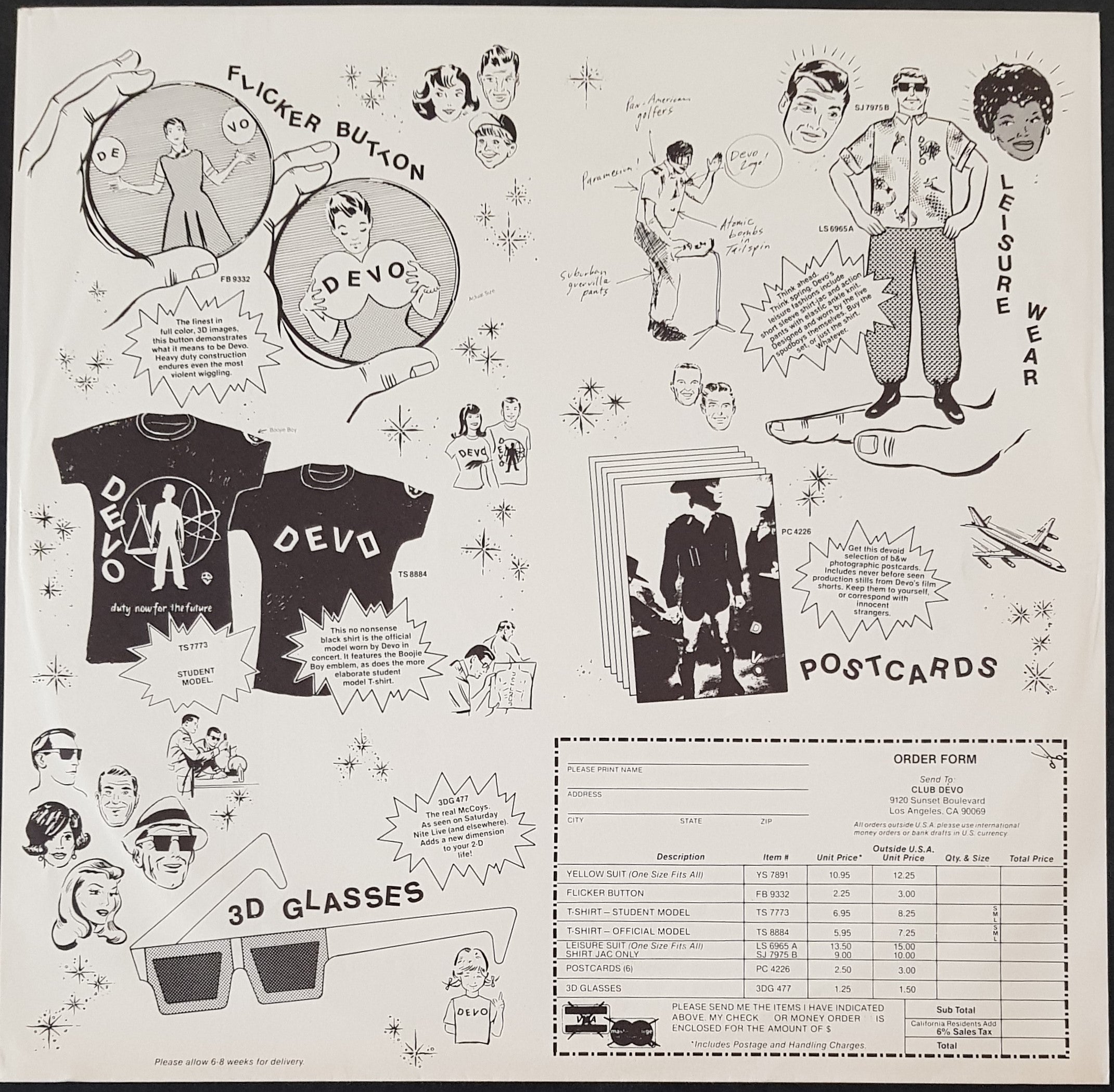 Devo - The Freedom of Making Choices Vinyl Record