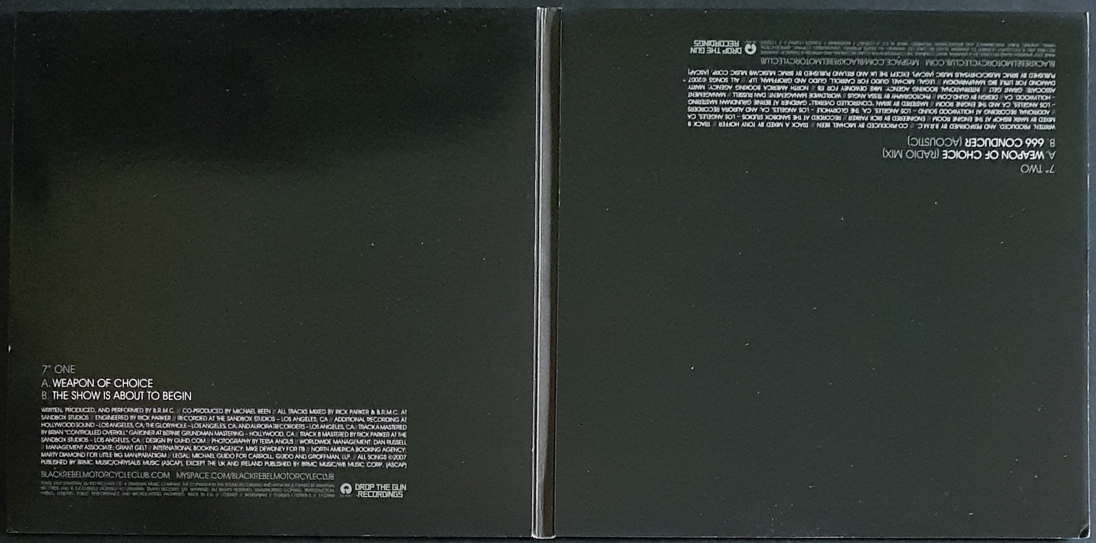 Black Rebel Motorcycle Club - Weapon Of Choice Music Album