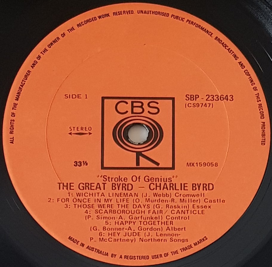 Charlie Byrd - The Magnificent Byrd Album
