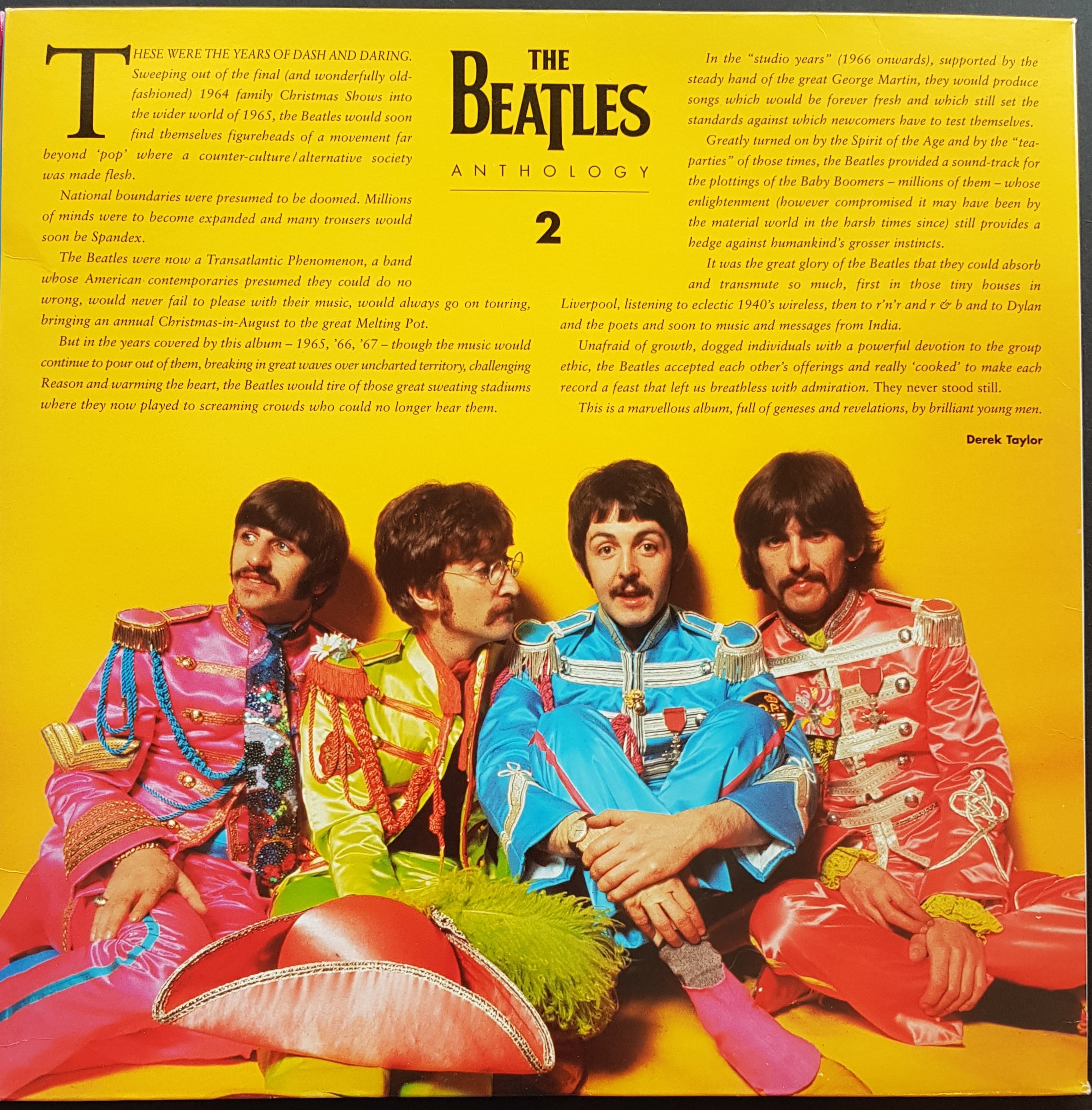 Beatles Music Anthology Vol. 2 Album by Apple Records