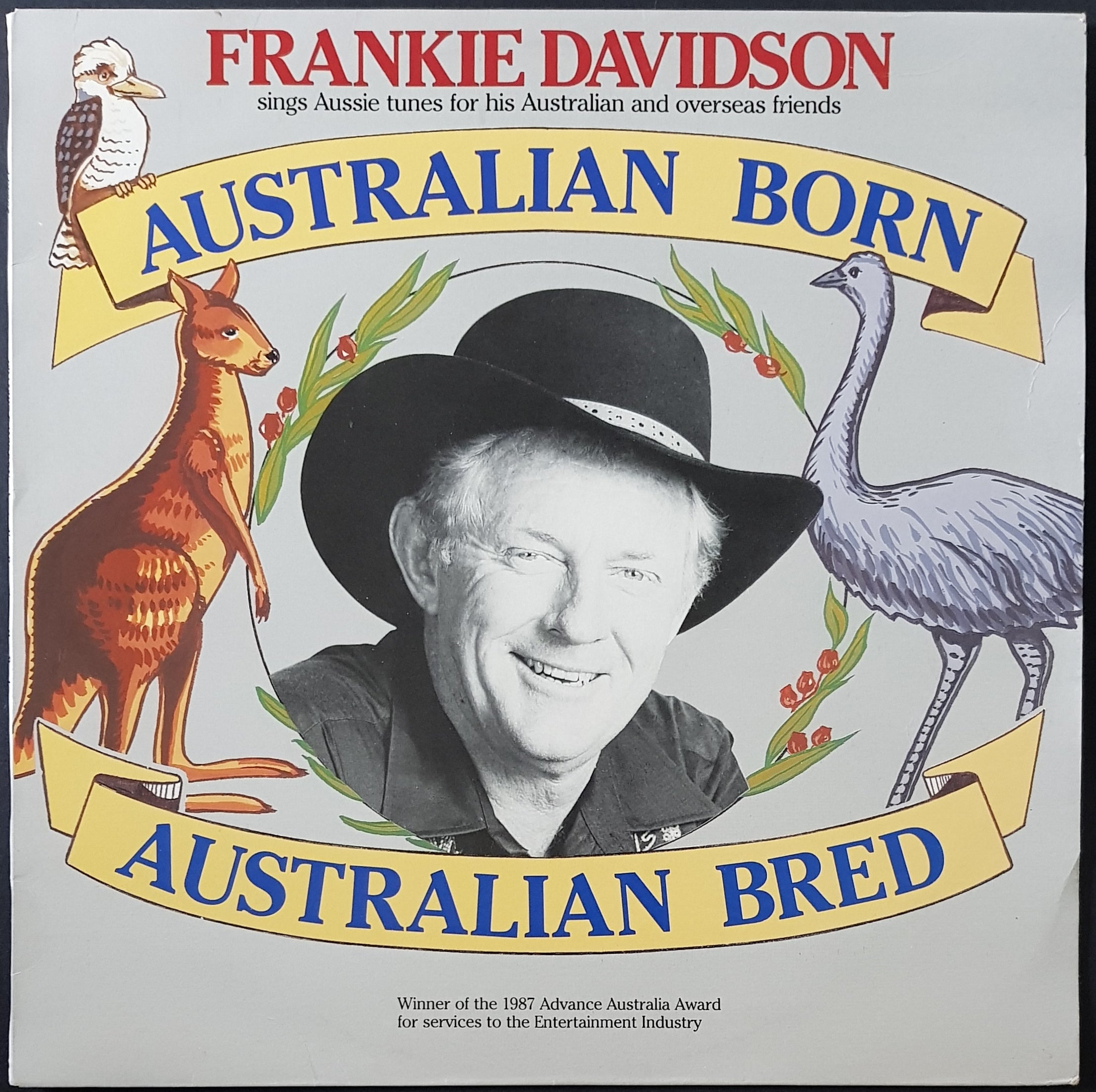 Frankie Davidson - Australian Born and Bred Vinyl Record