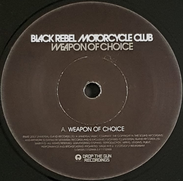 Black Rebel Motorcycle Club - Weapon Of Choice Music Album
