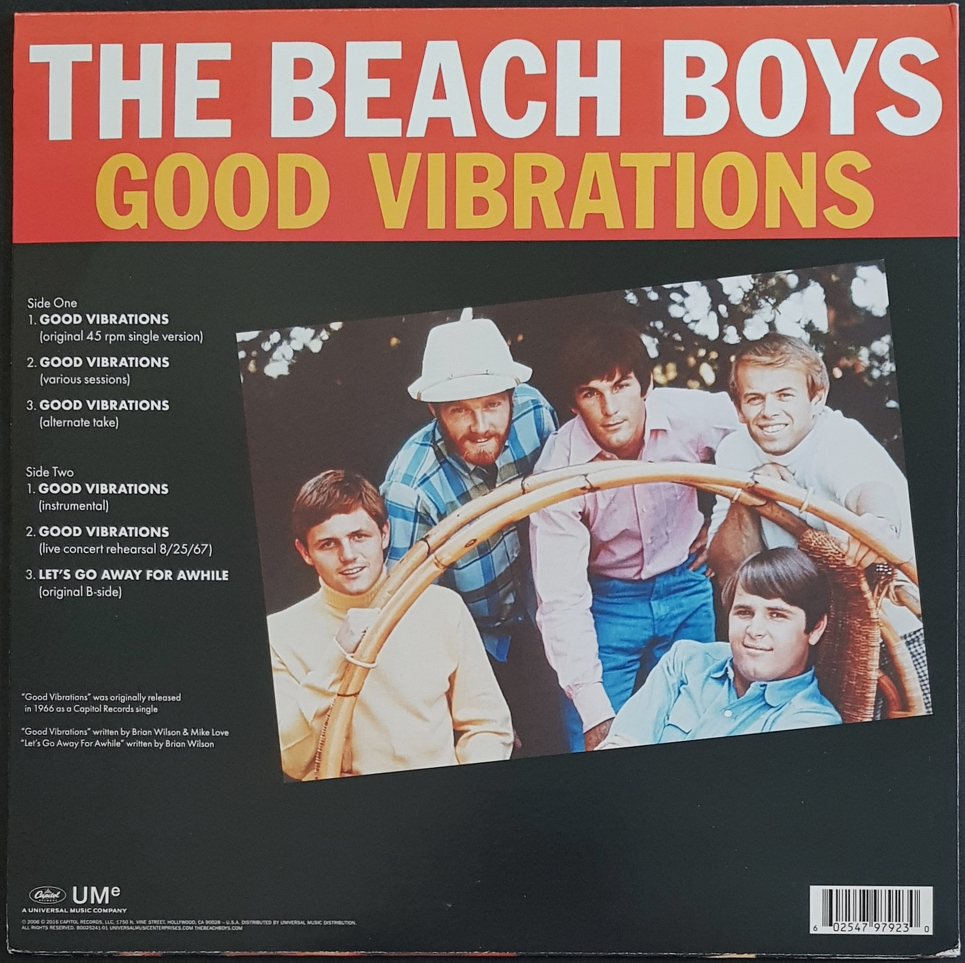 Beach Boys - Good Vibrations EP Vinyl Record