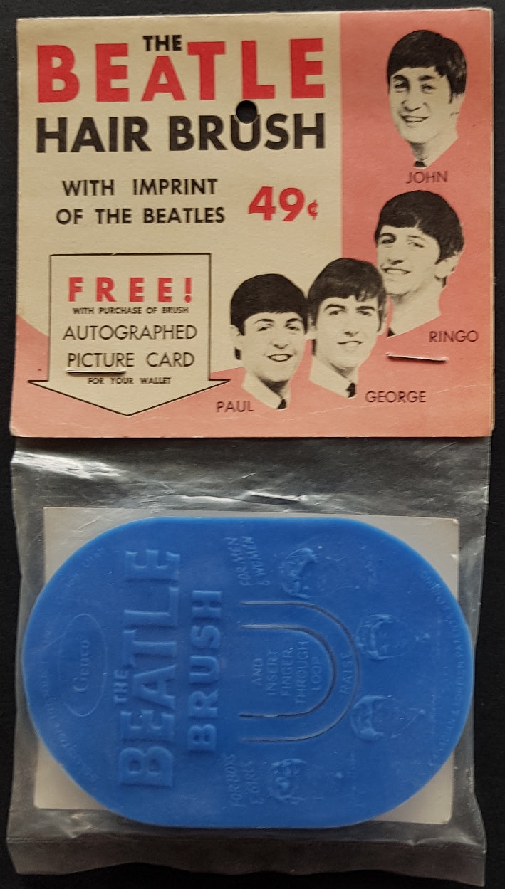 The Original Genco Beatles-themed Plastic Hair Brush with Free Gift
