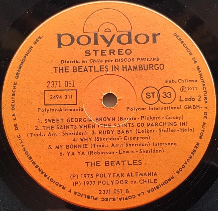 Historic Edition of Beatles' In Hamburg Album