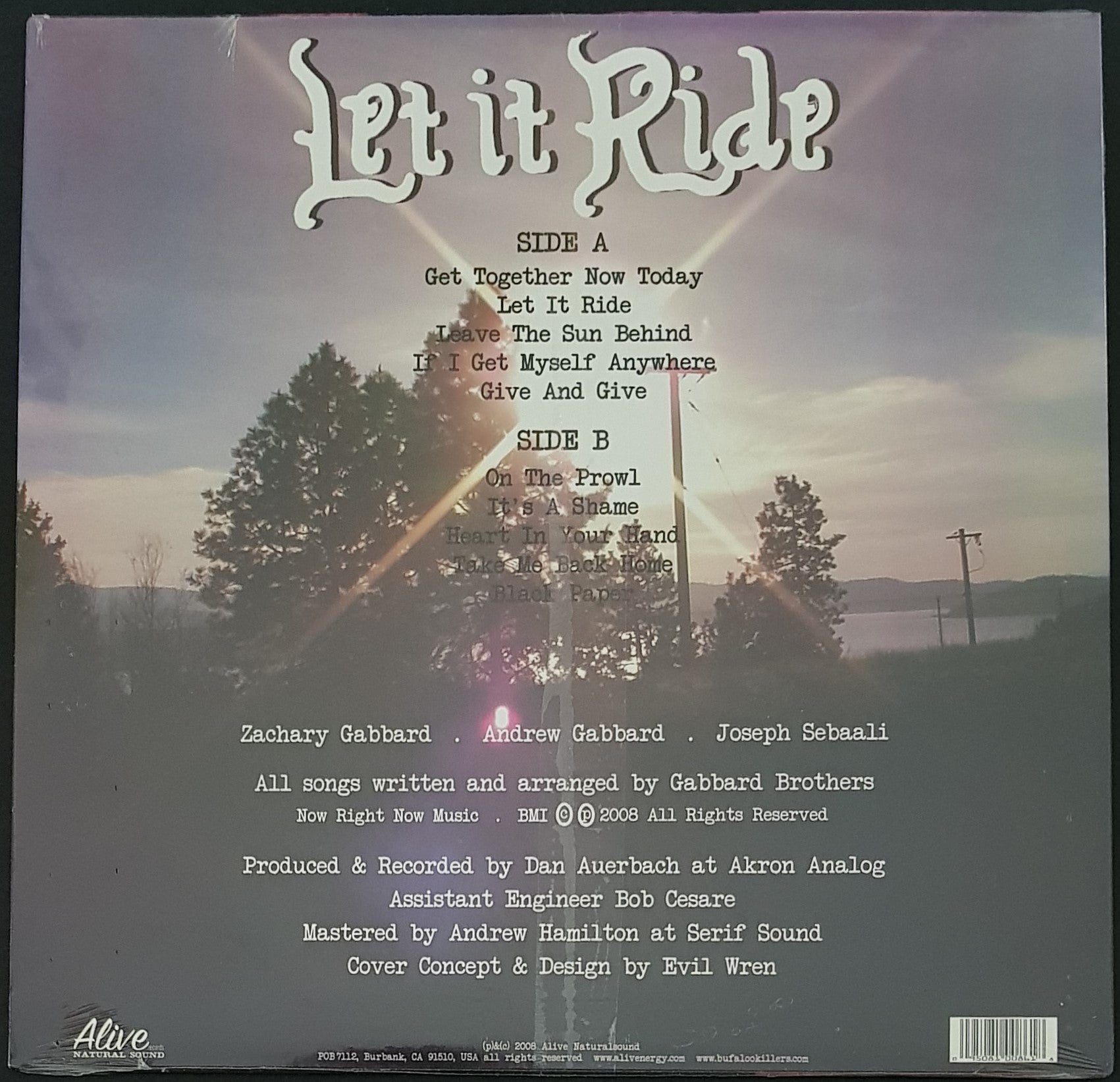 Buffalo Killers - Let It Ride - Limited Edition Music Album with Bonus CD