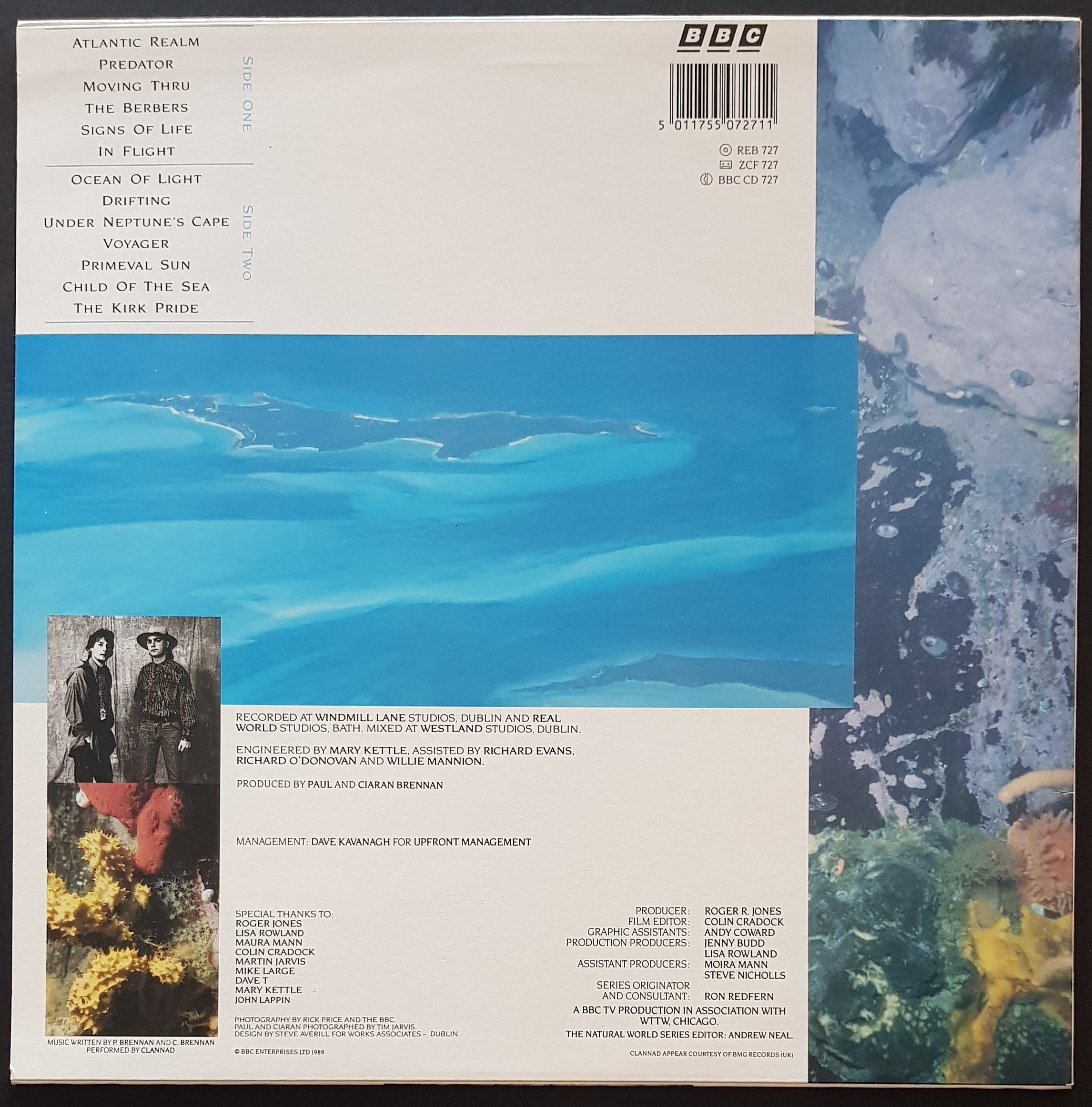 Clannad - Atlantic Realm Music Album from BBC TV Series