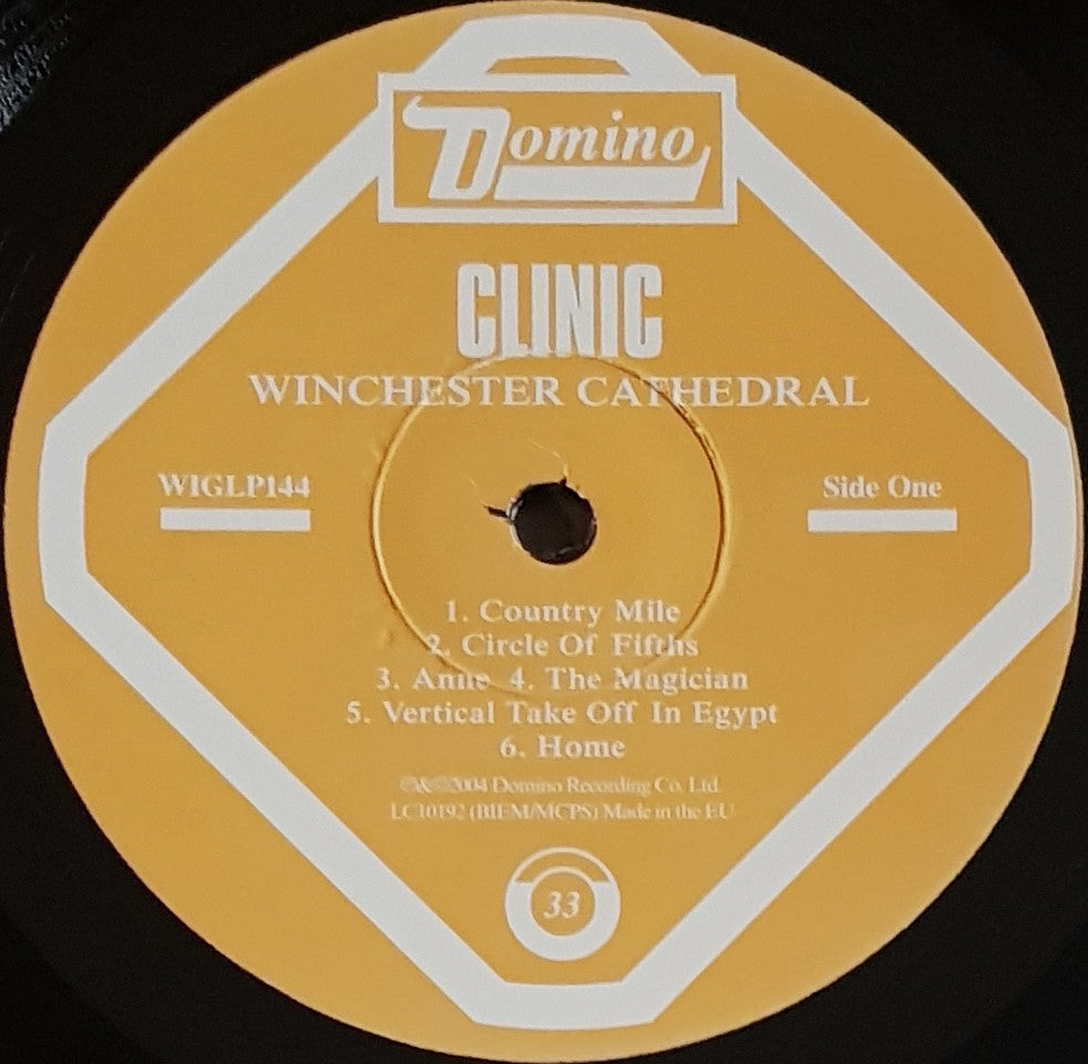 Winchester Cathedral Clinic - Exclusive Inner Sleeve from 2004