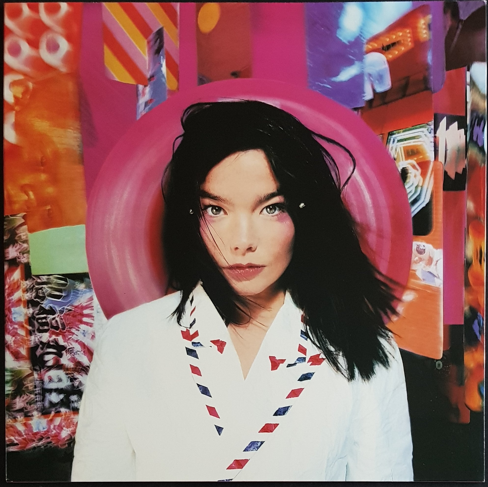 Bjork's Album - Post on Pink Vinyl Record