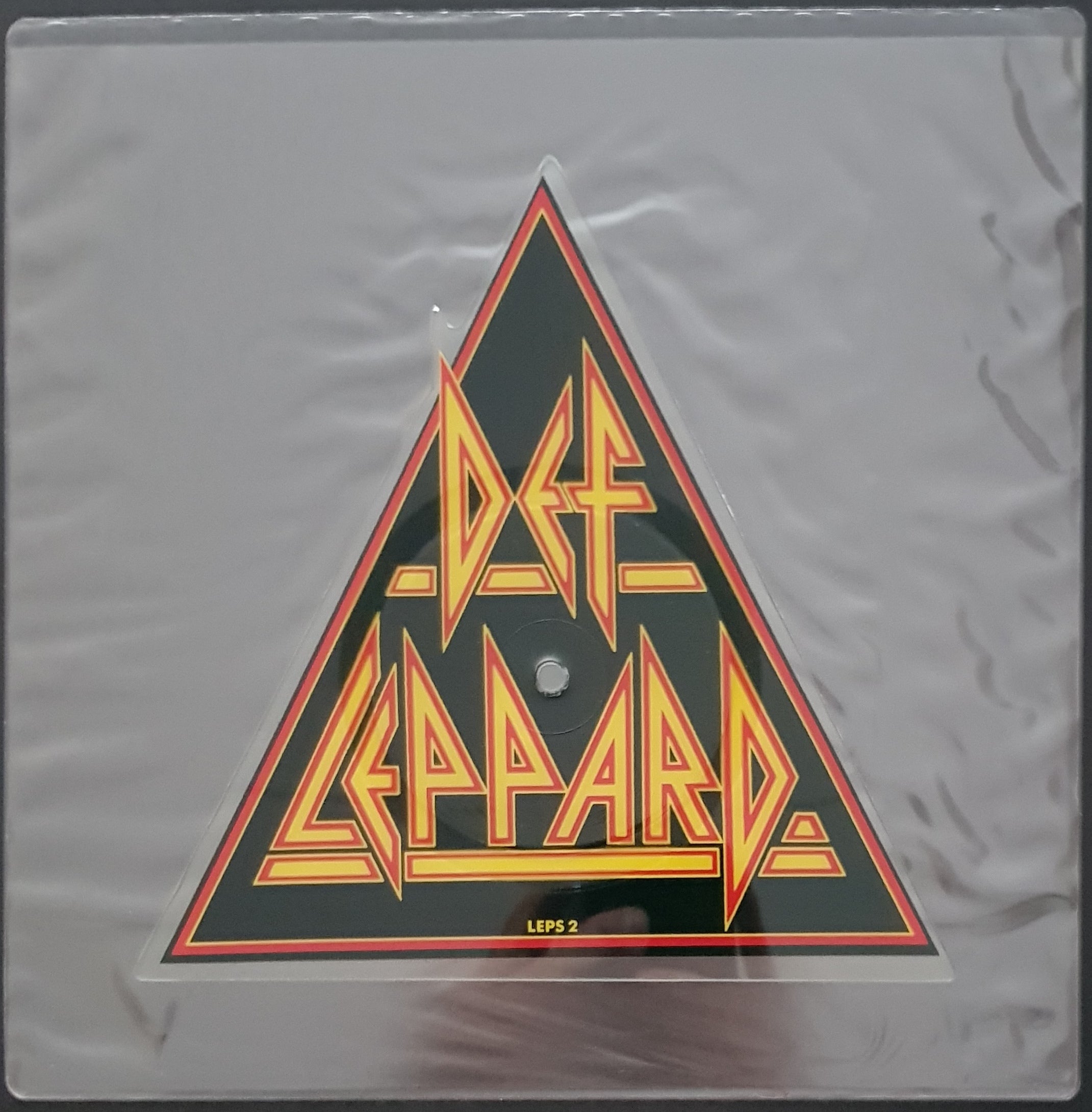 Def Leppard's Classic Single - 'Pour Some Sugar On Me' Vinyl Record