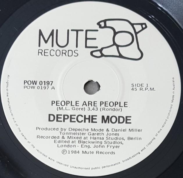 Depeche Mode - Iconic Song 'People Are People' Music Product