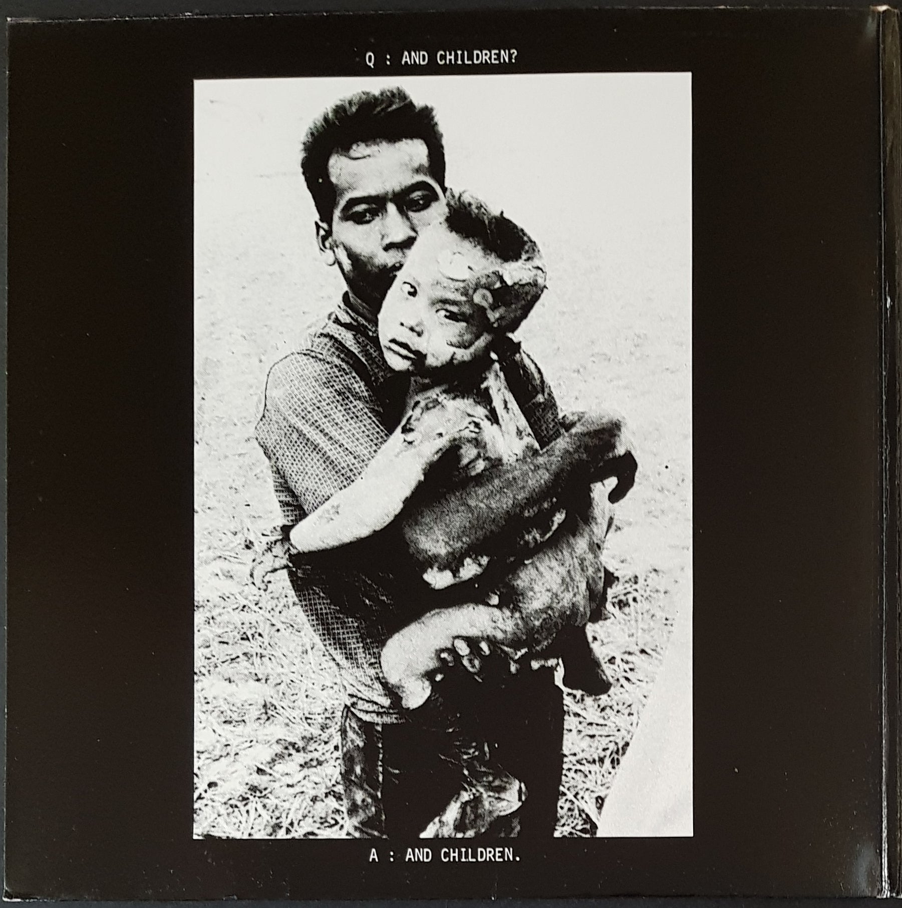 Discharge - Never Again, A Classic Clay Records LP Album