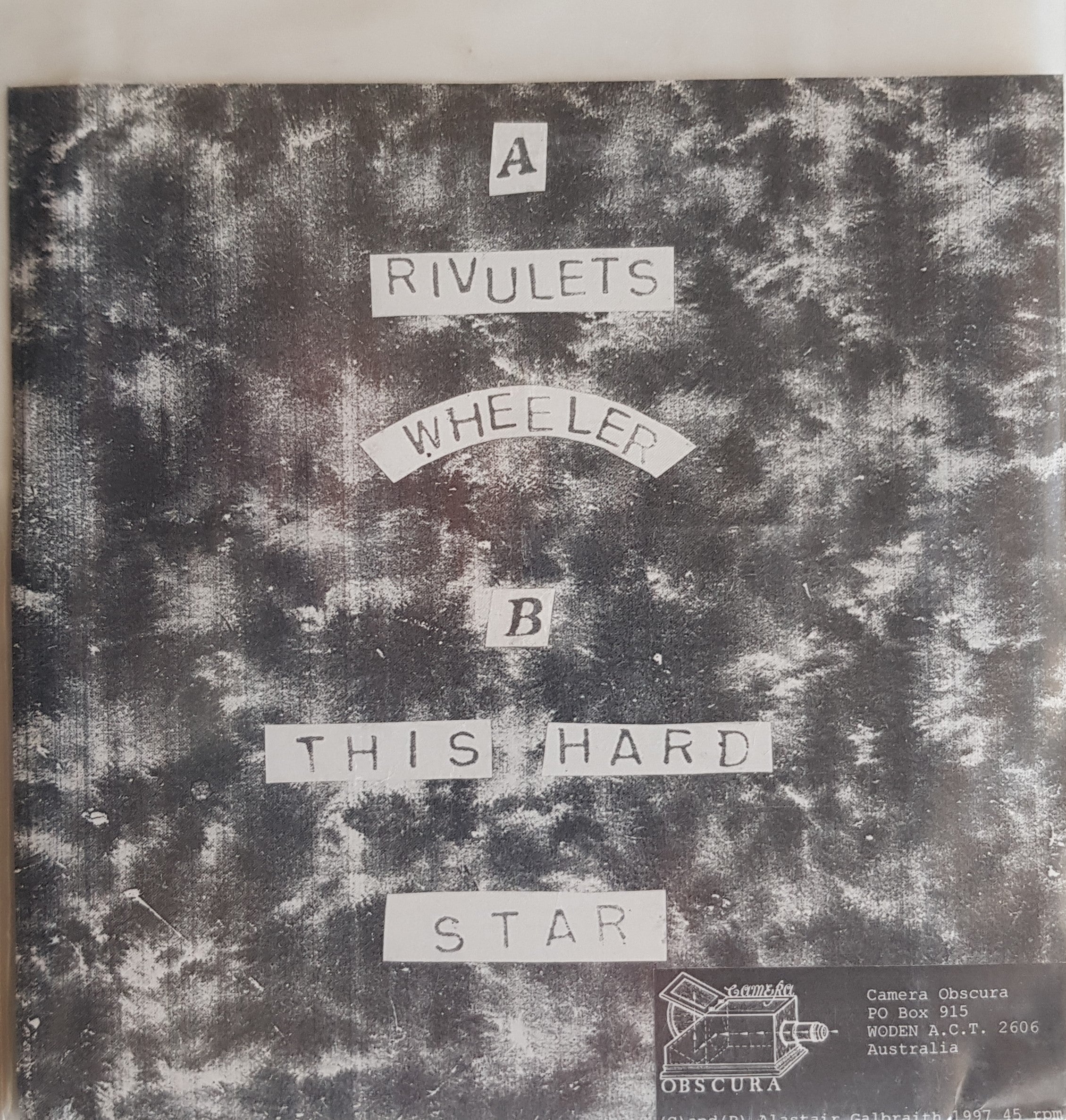 Alastair Galbraith's Musical Rivulets - 1997 EP