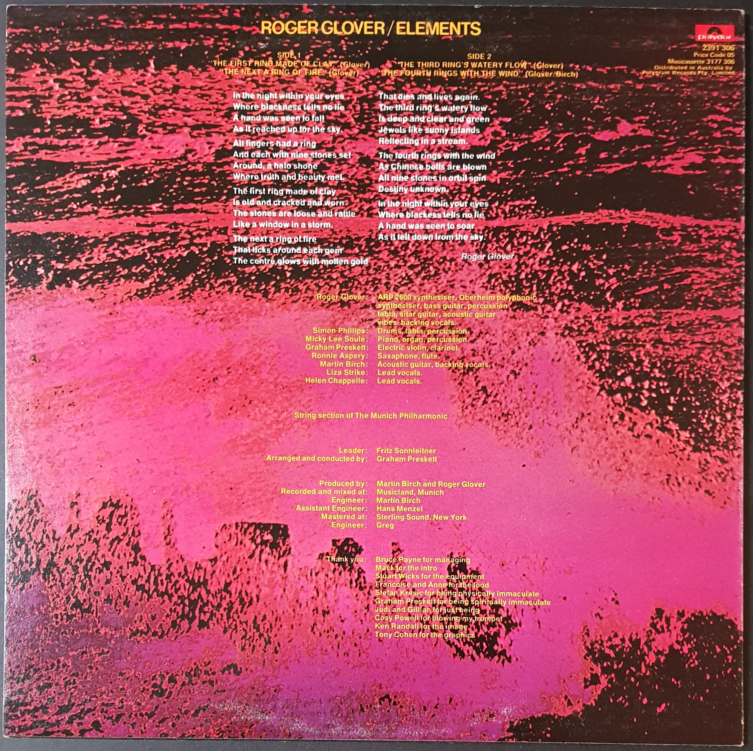 Deep Purple (Roger Glover) - Elements, A Classic Music Album