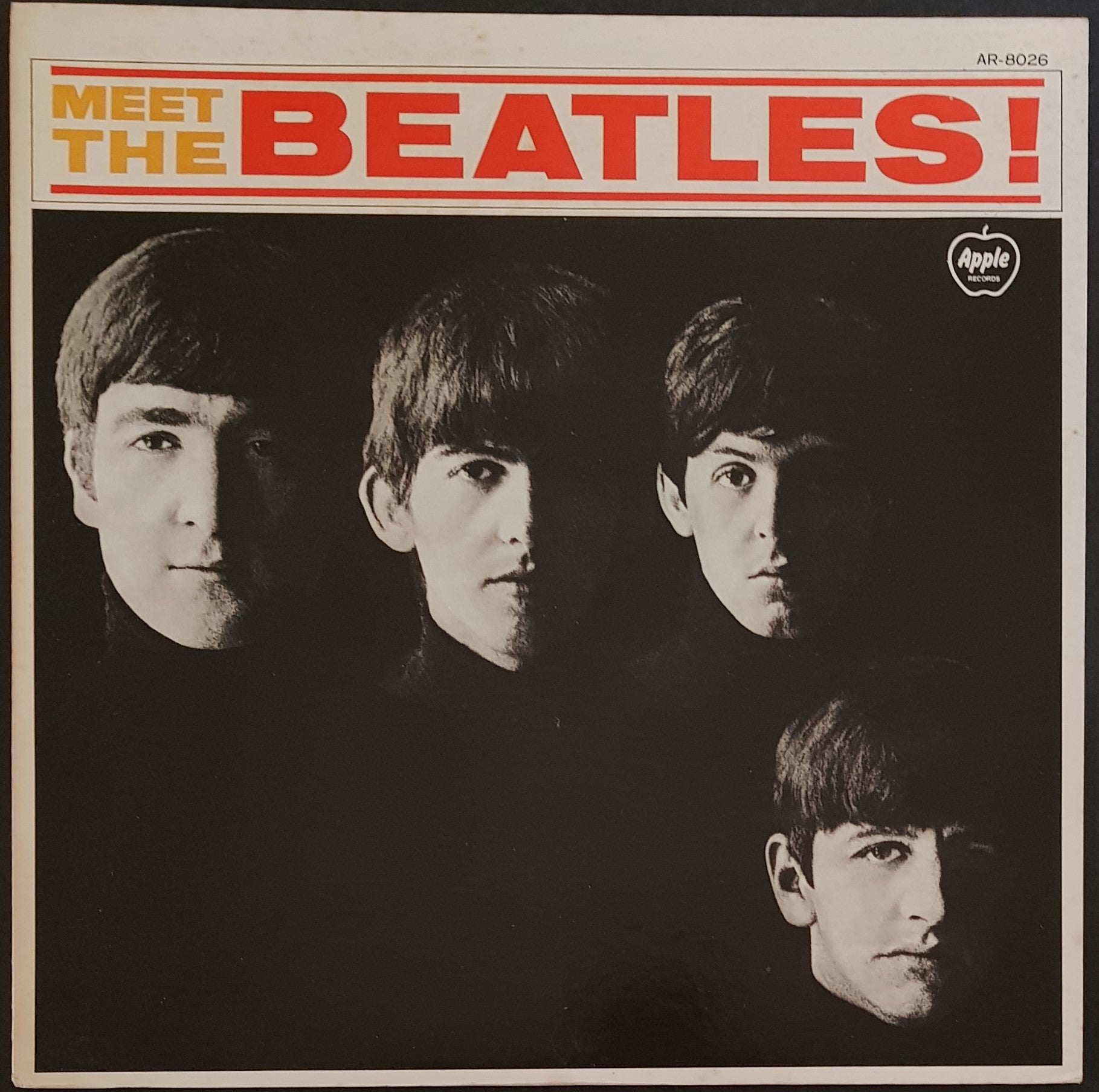 1973 Apple AR - 8026: The Beatles' 'Meet The Beatles!' Album with Foxing Issue