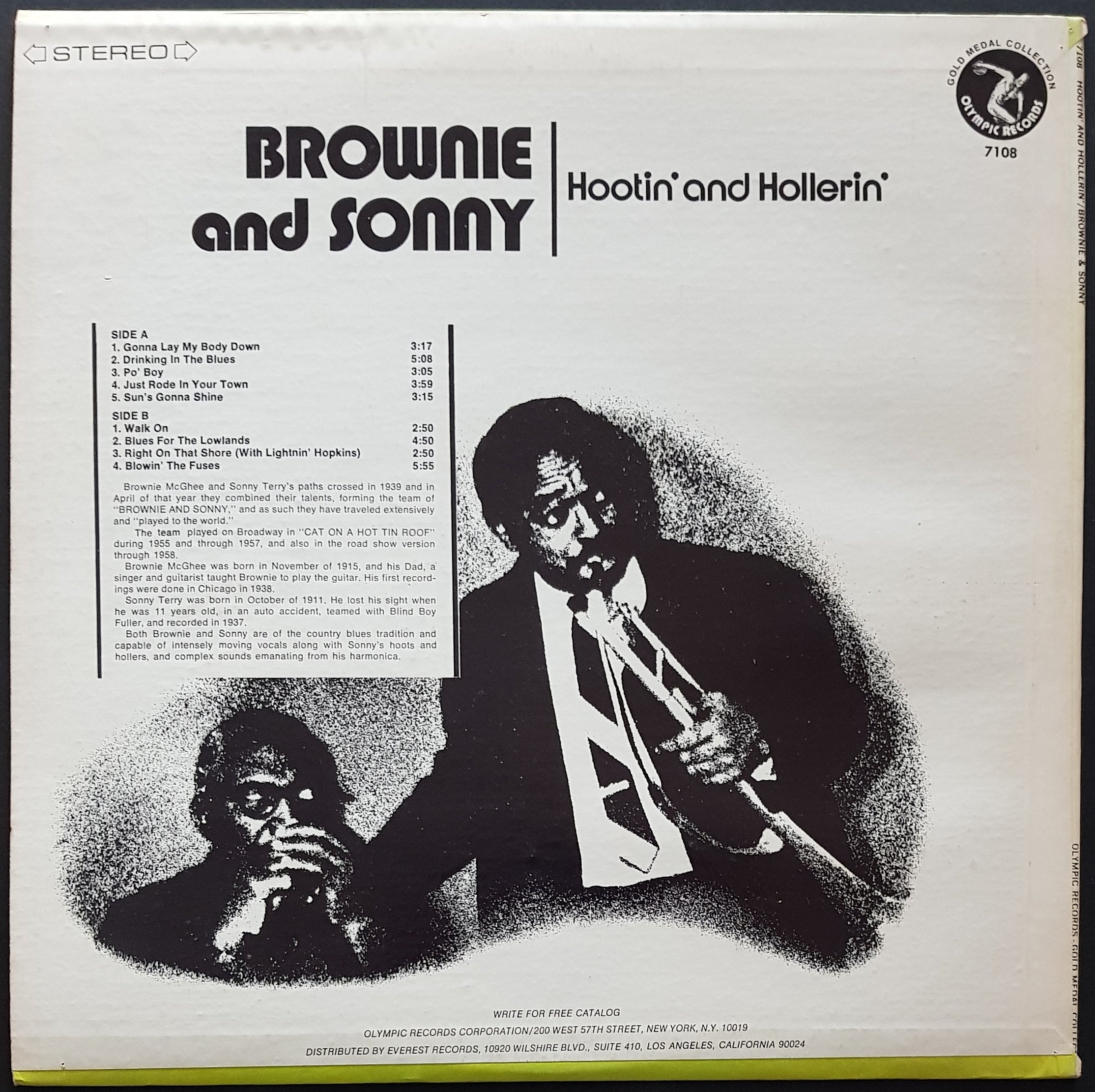Brownie McGhee & Sonny Terry - An Energetic Hootin' And Hollerin' Music Album