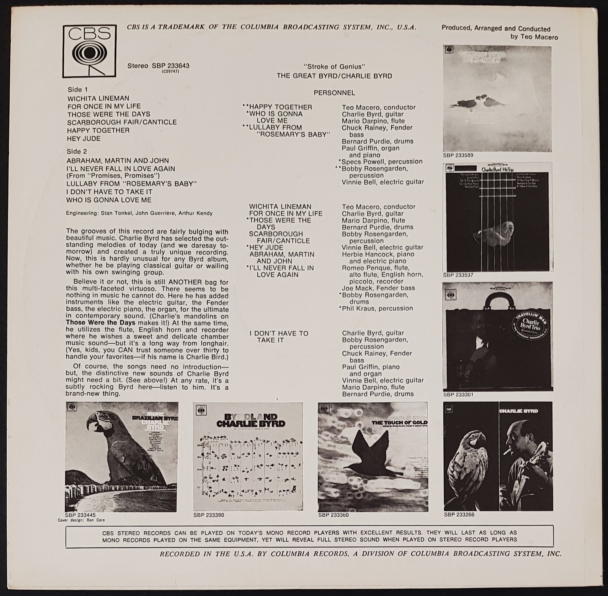 Charlie Byrd - The Magnificent Byrd Album