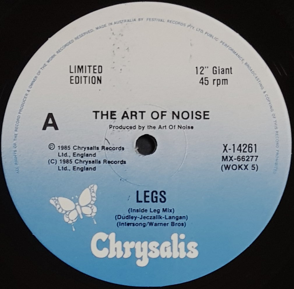 The Artistic Noise - Legs Album from 1985