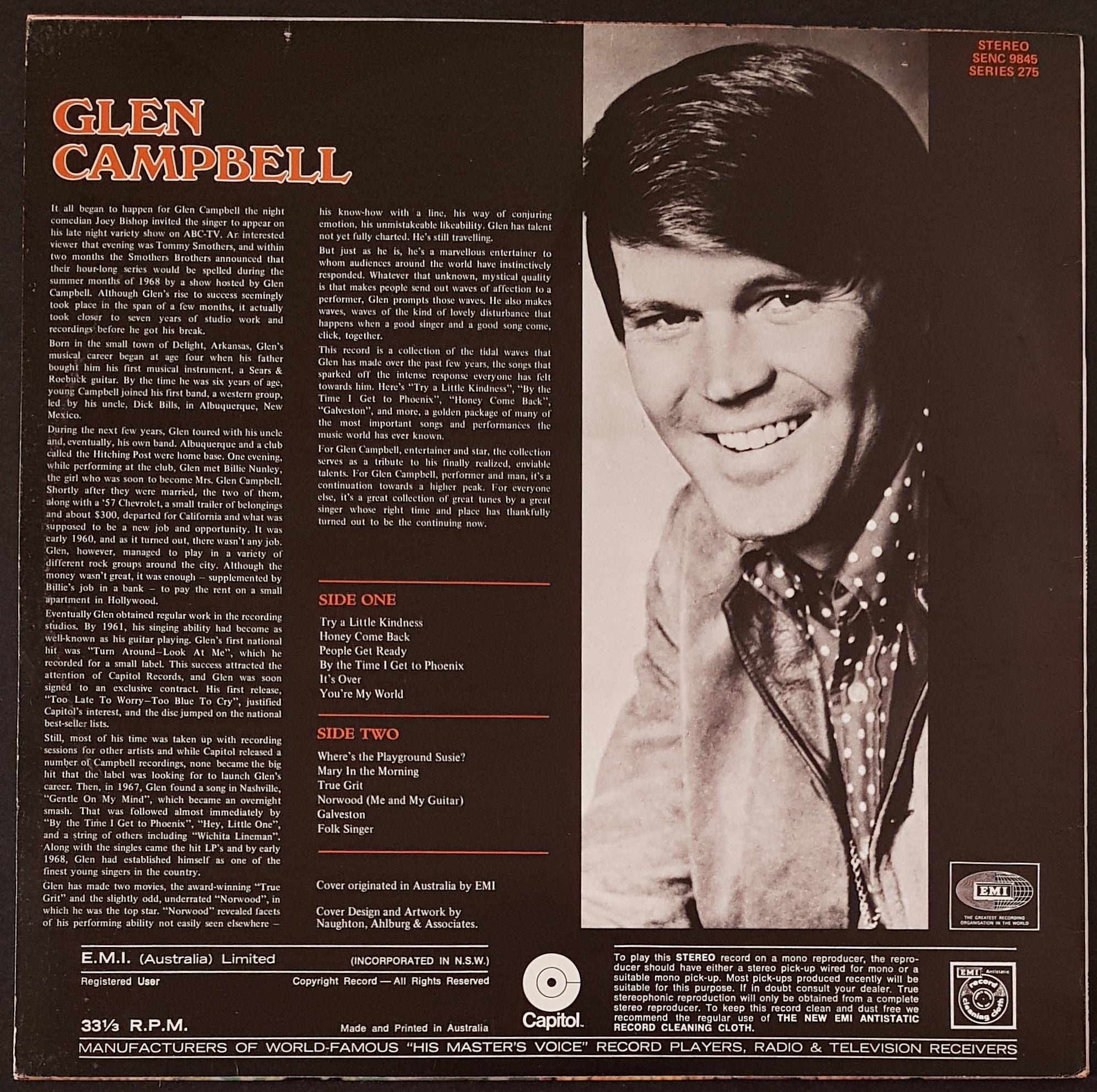 Glen Campbell's Country Music Album - Campbell, Glen