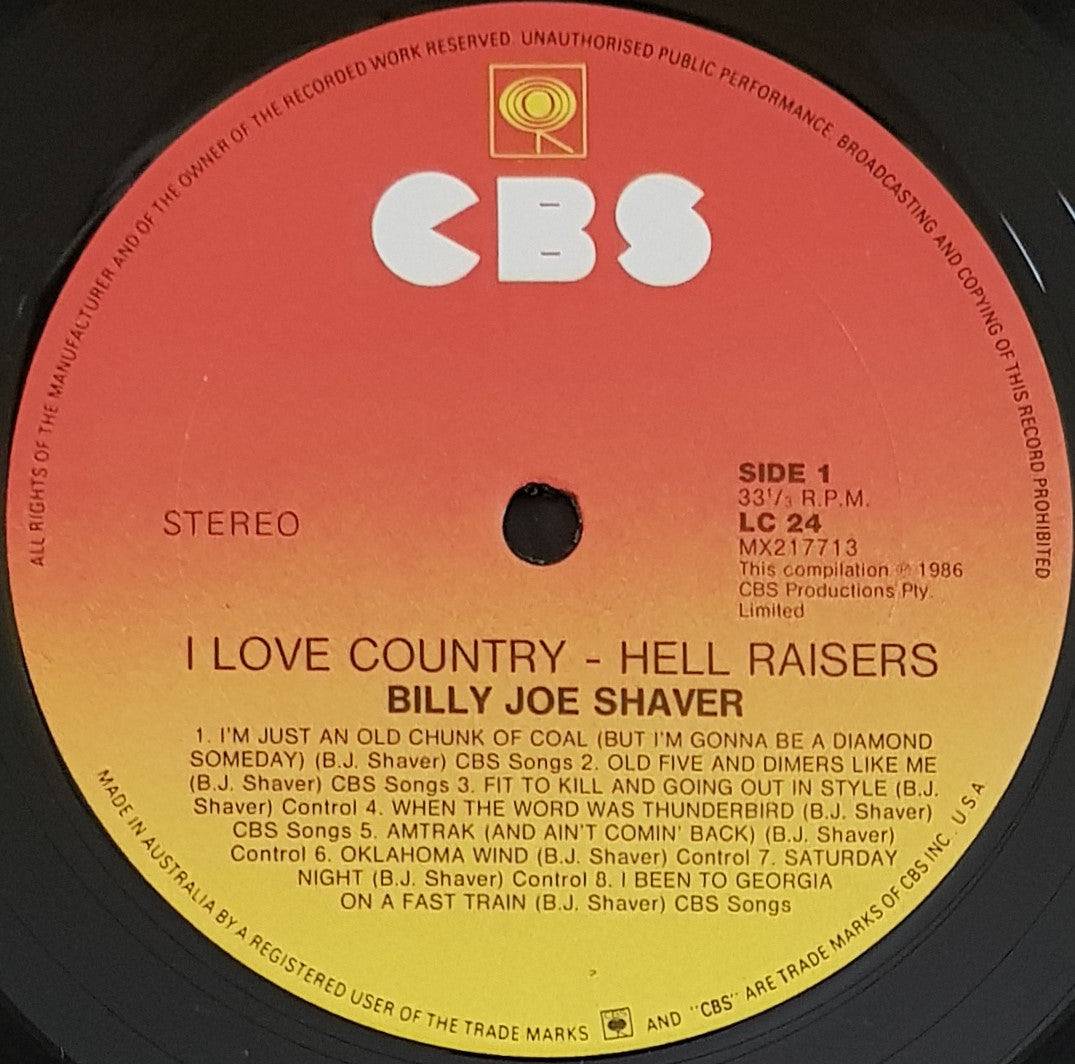 Billy Joe Shaver and Johnny Paycheck - Hell Raisers (Classic Music Album)