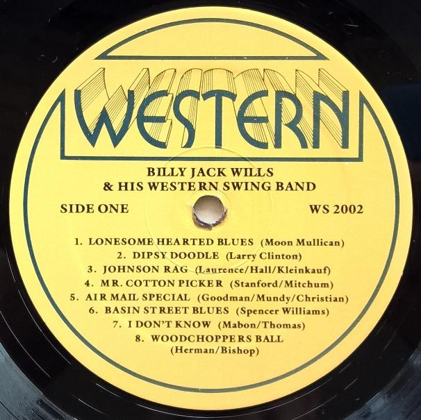 Billy Jack Wills' Western Swing Band - Sacramento Live Tapes from 1952 - 1954