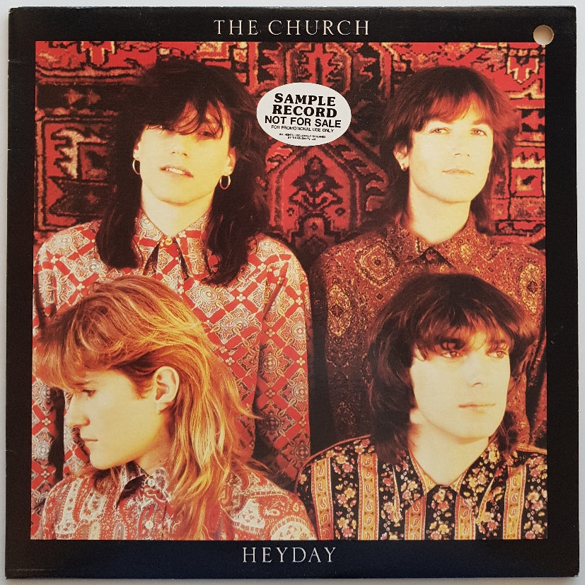Church - Heyday - Promo Sample Over - print Labels (1985 Parlophone PCSO.430034)