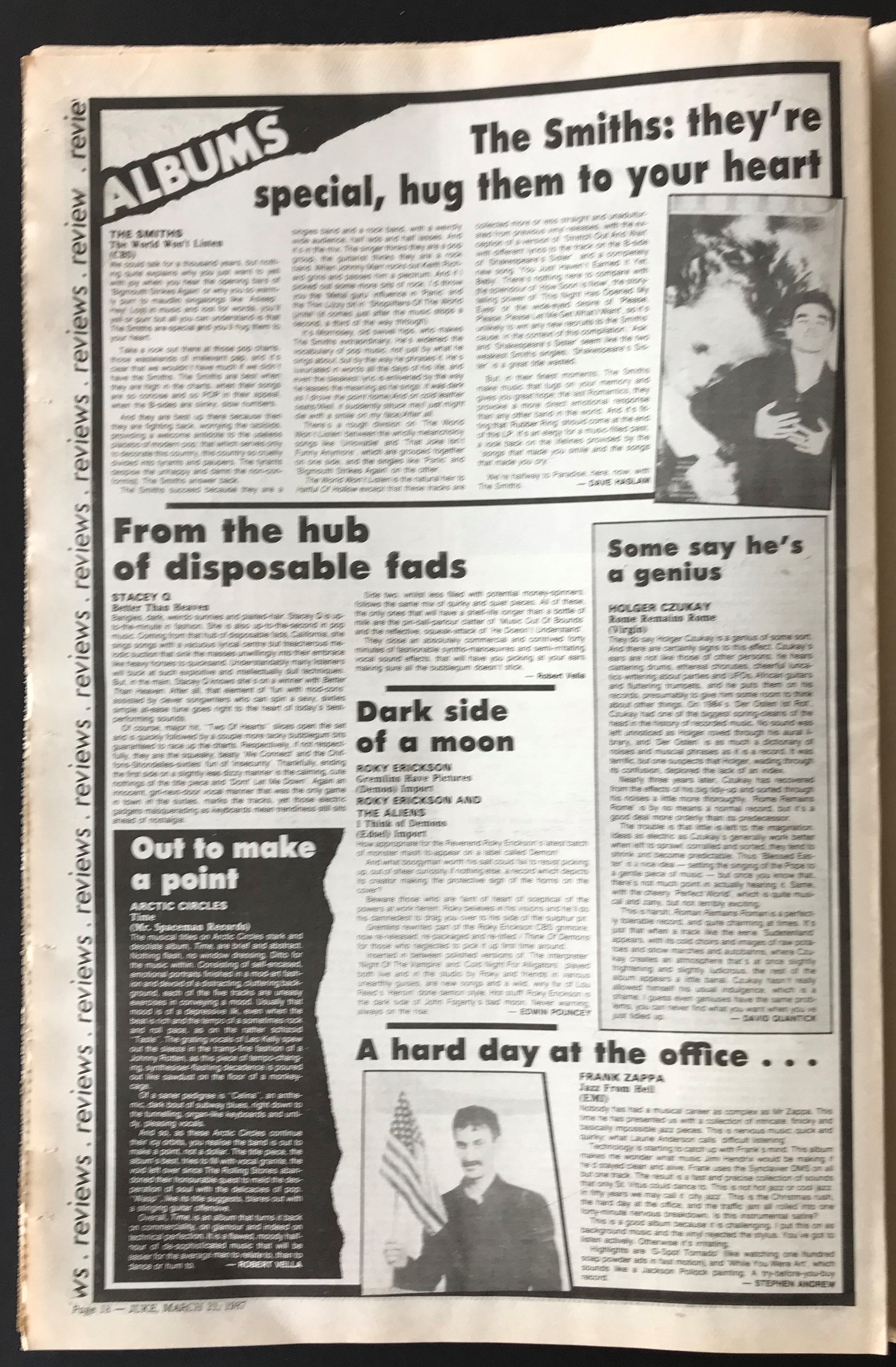 Debbie Harry Special - March 21, 1987 Issue No.621 Magazine