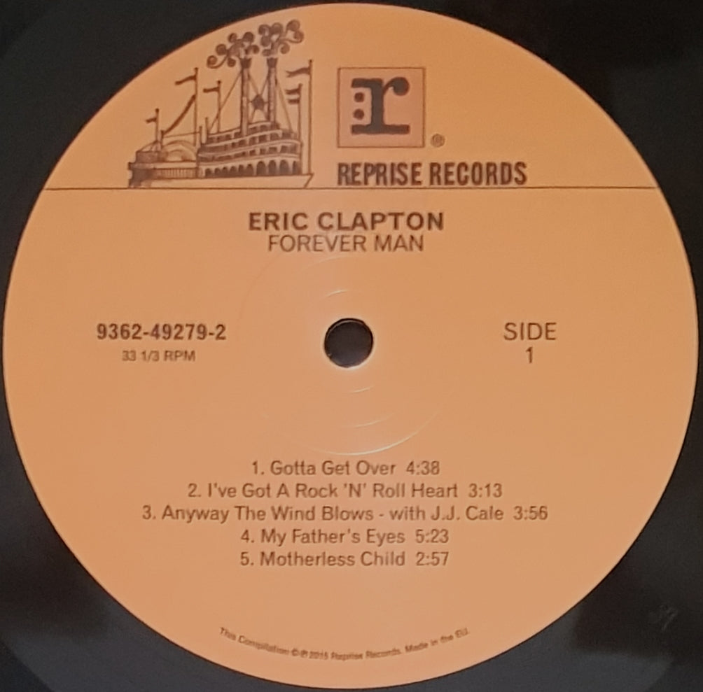 Eric Clapton - Classic Vinyl Album - Forever Man