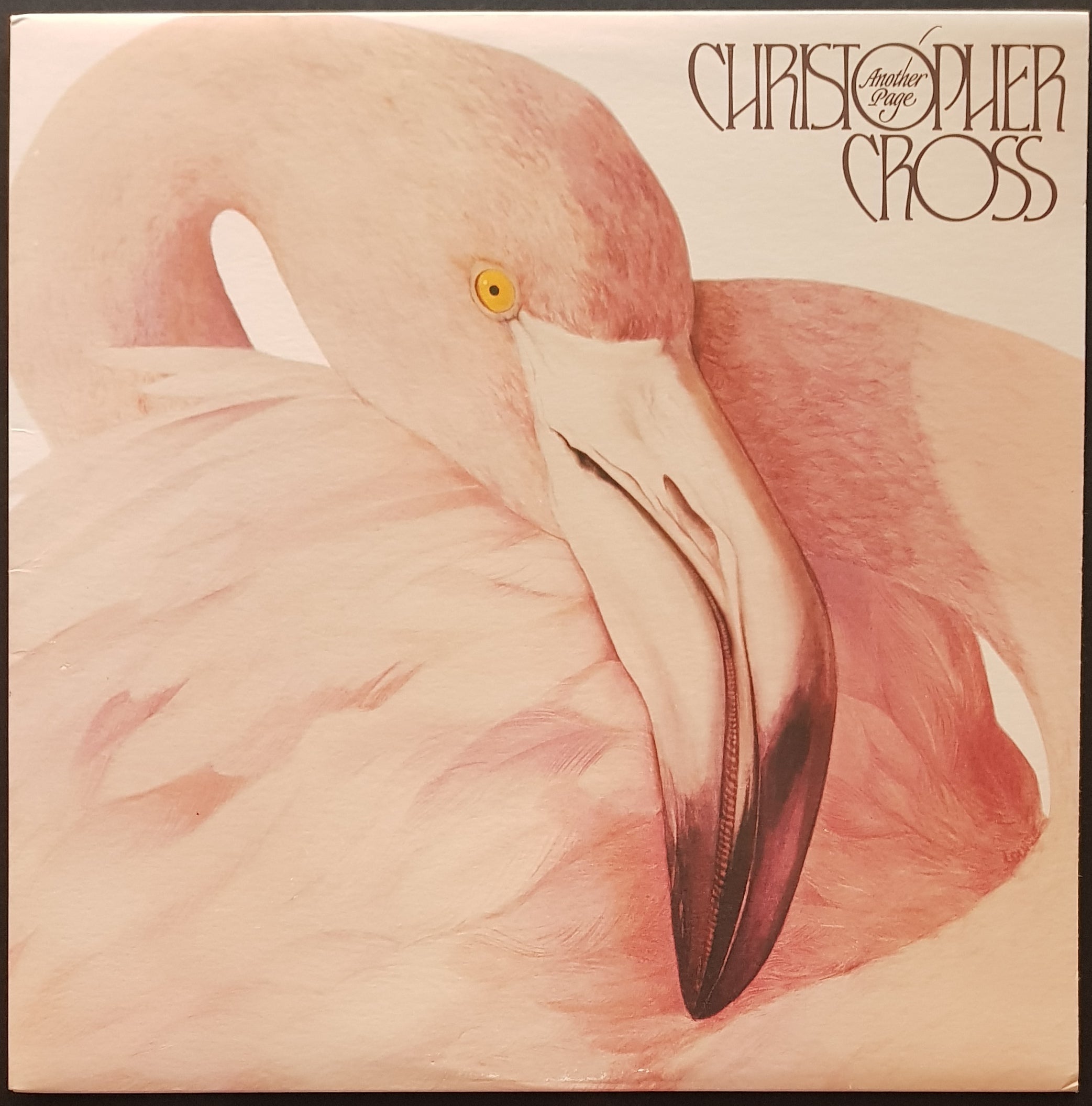 Christopher Cross - Another Page Vinyl Record from 1983