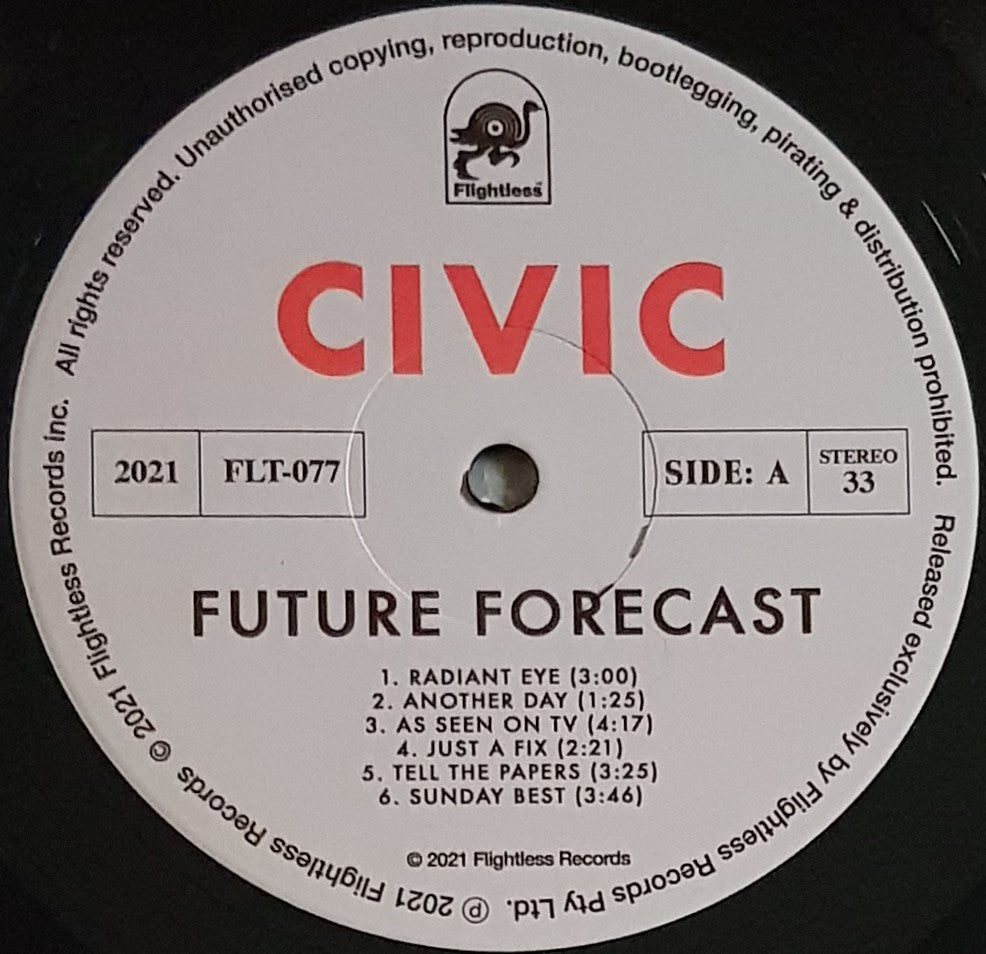 Civic Future - 2021 Flightless FLT - 077 Forecast