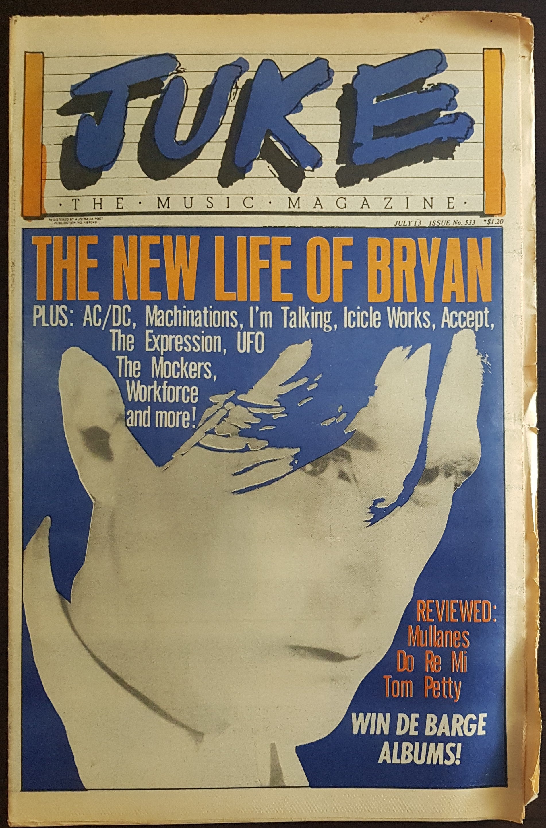 Bryan Ferry Special - Juke Issue No.533 from July 13, 1985