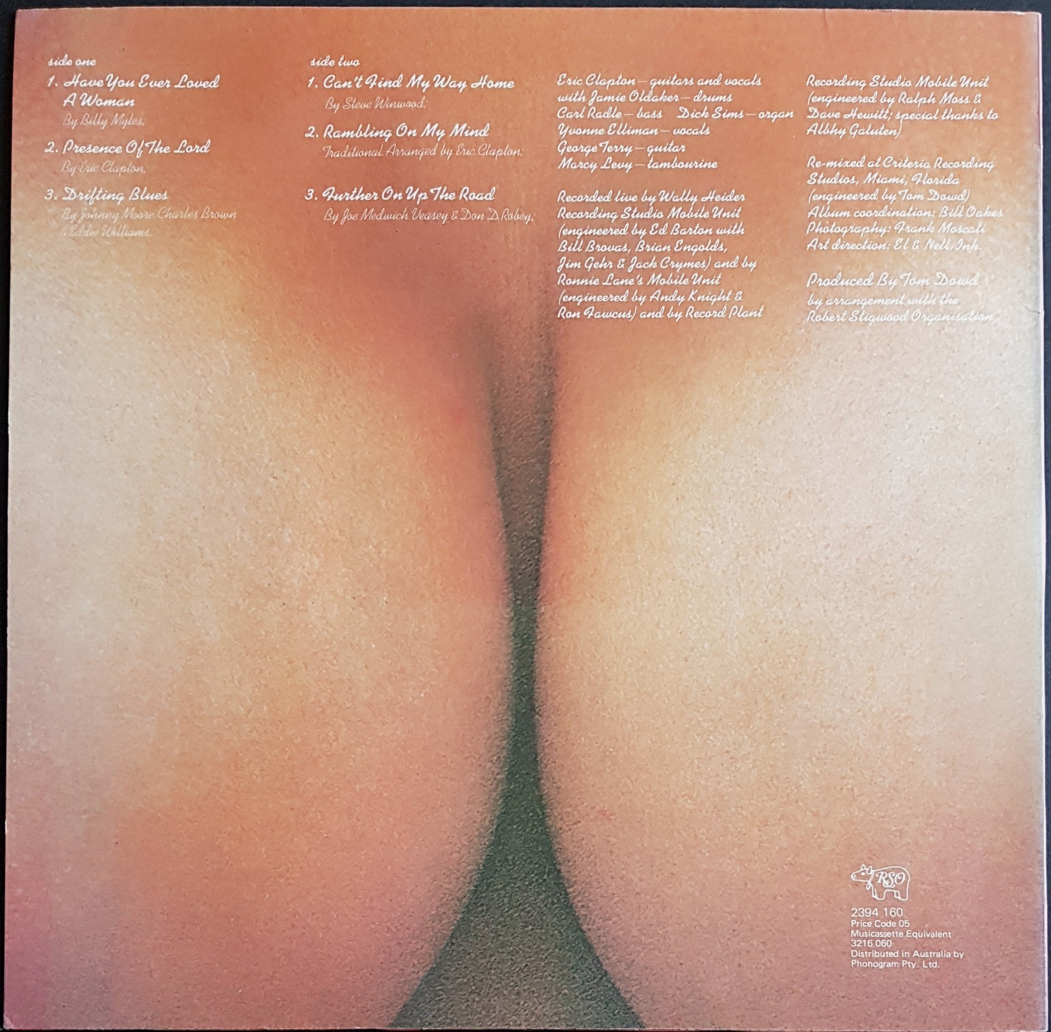 Eric Clapton - The Album 'E.C. Was Here'