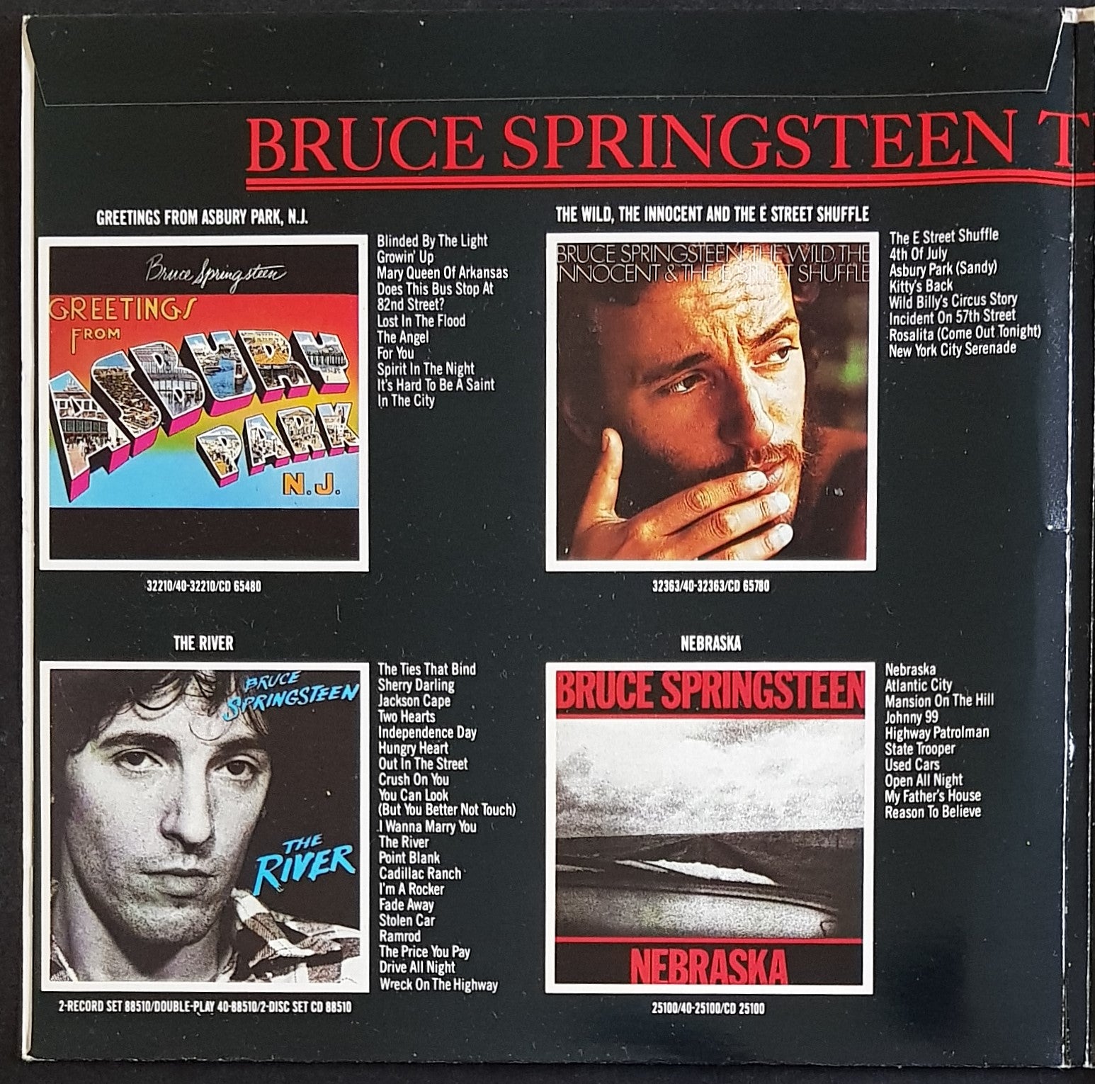 Bruce Springsteen's Brilliant Disguise Vinyl Record from 1987