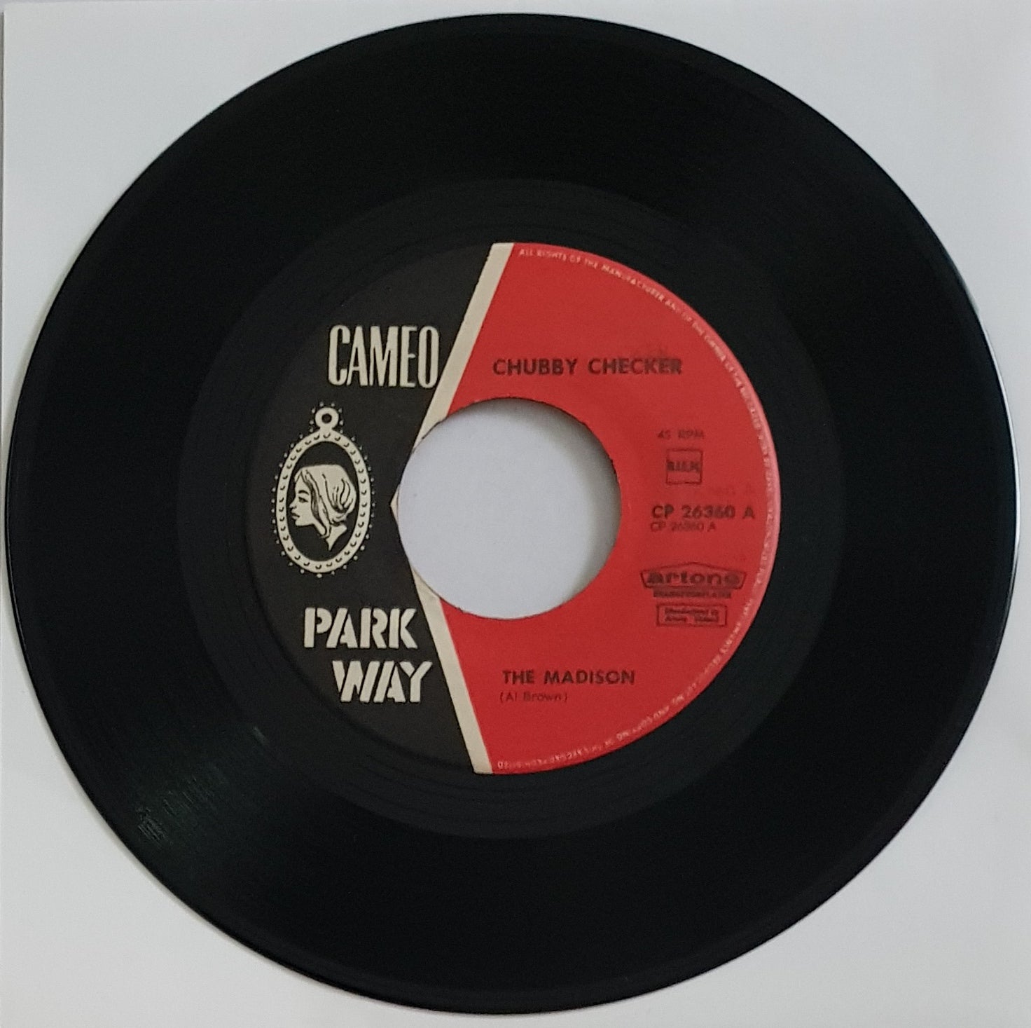 Vintage Chubby Checker - The Madison Record with Minor Flaws