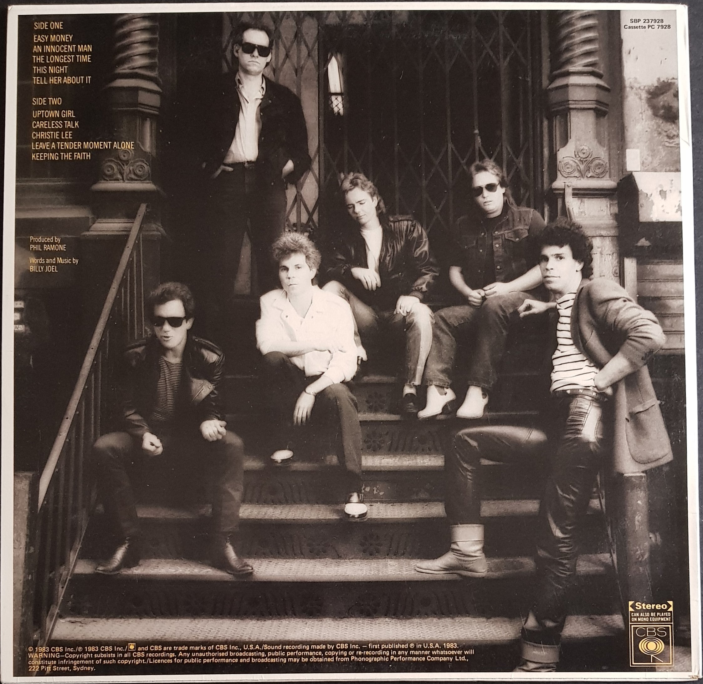 Billy Joel's Classic Album - An Innocent Man (1983 Release)