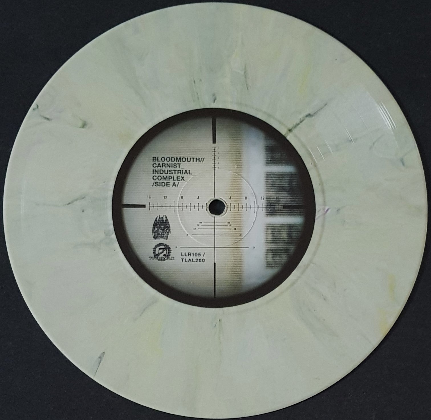 Carnist Industrial Complex's Blood Mouth - Limited Edition Coloured Vinyl Record for Canberra Hardcore Punk Fans