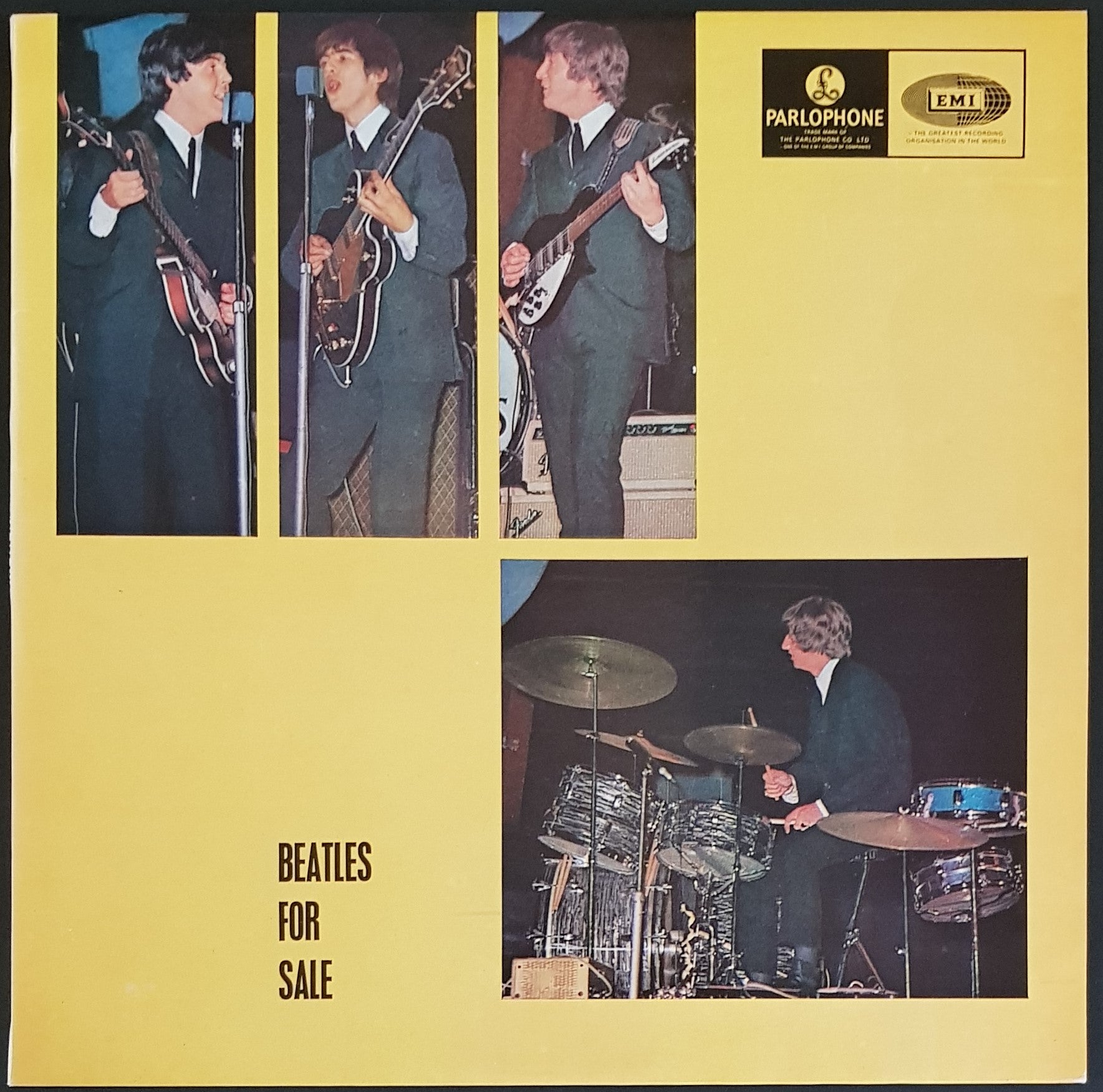 The Beatles' Iconic 'Beatles For Sale' Album - Orange Label 1978