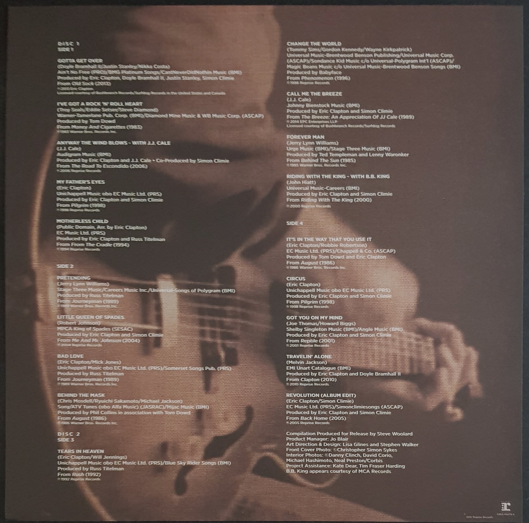 Eric Clapton - Classic Vinyl Album - Forever Man