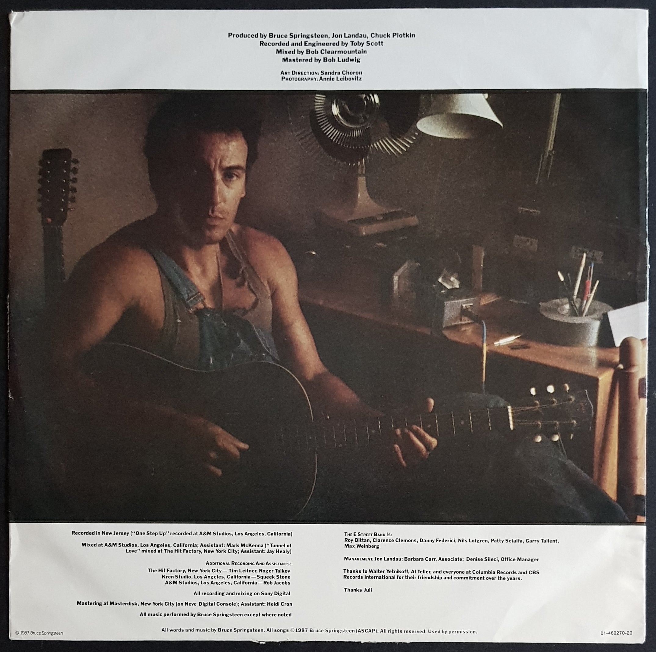 Bruce Springsteen's Music Album - Tunnel Of Love