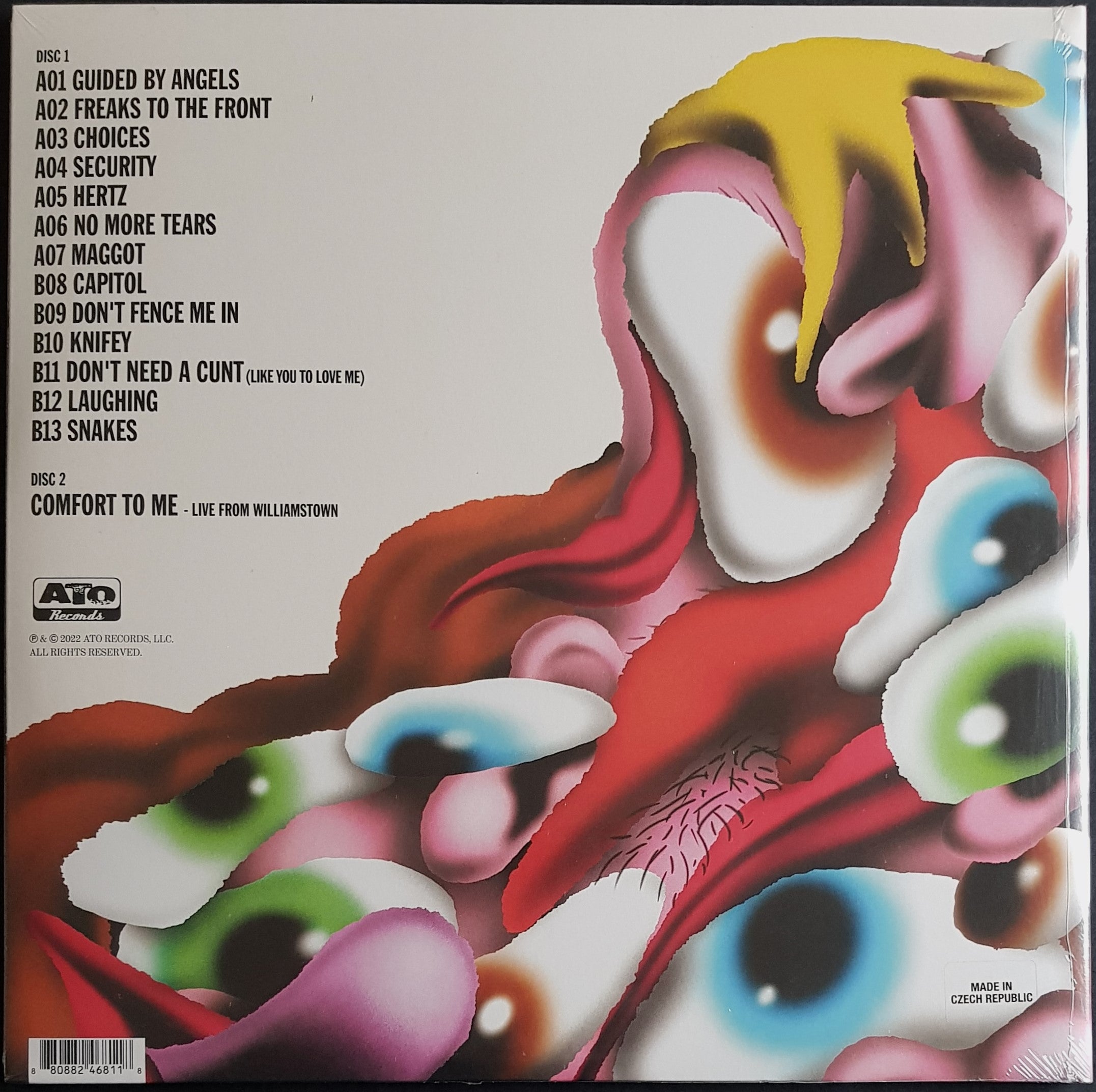 Amyl And The Sniffers' Album - Comfort To Me - Smoke - Colored Vinyl Record