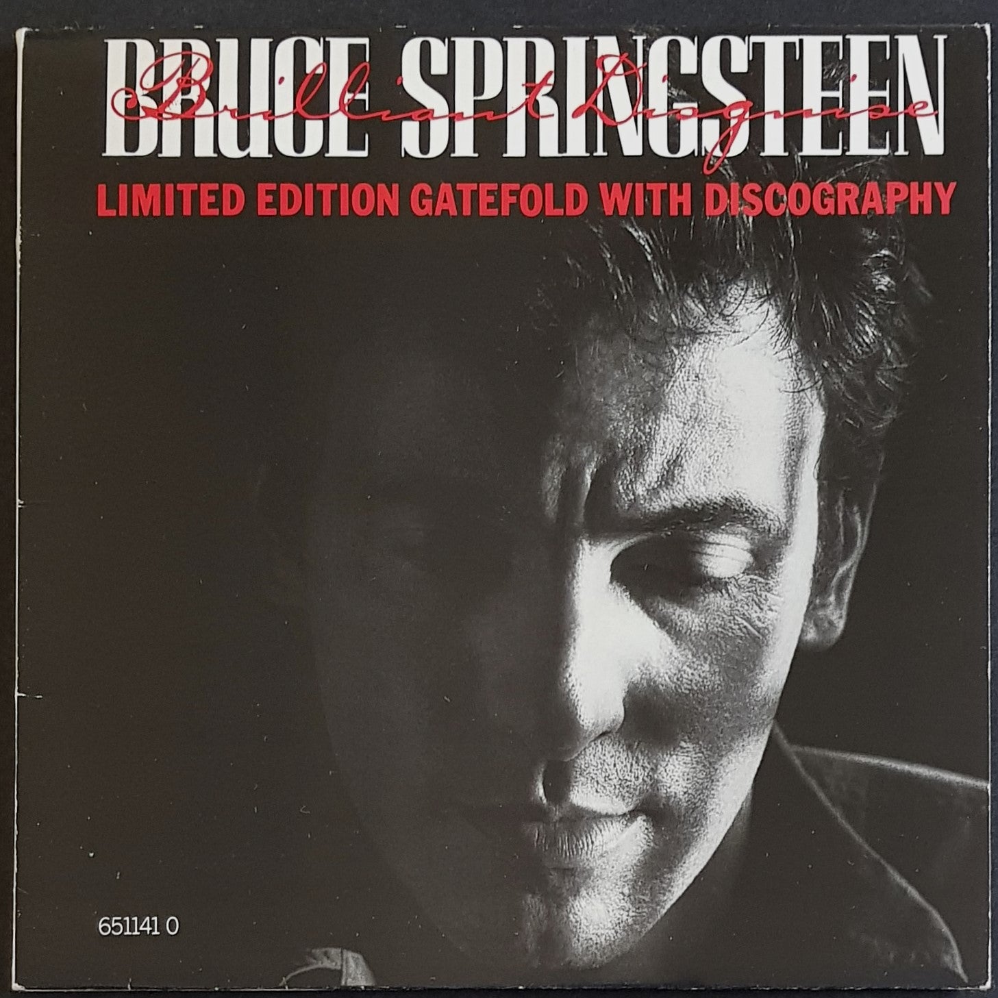 Bruce Springsteen's Brilliant Disguise Vinyl Record from 1987