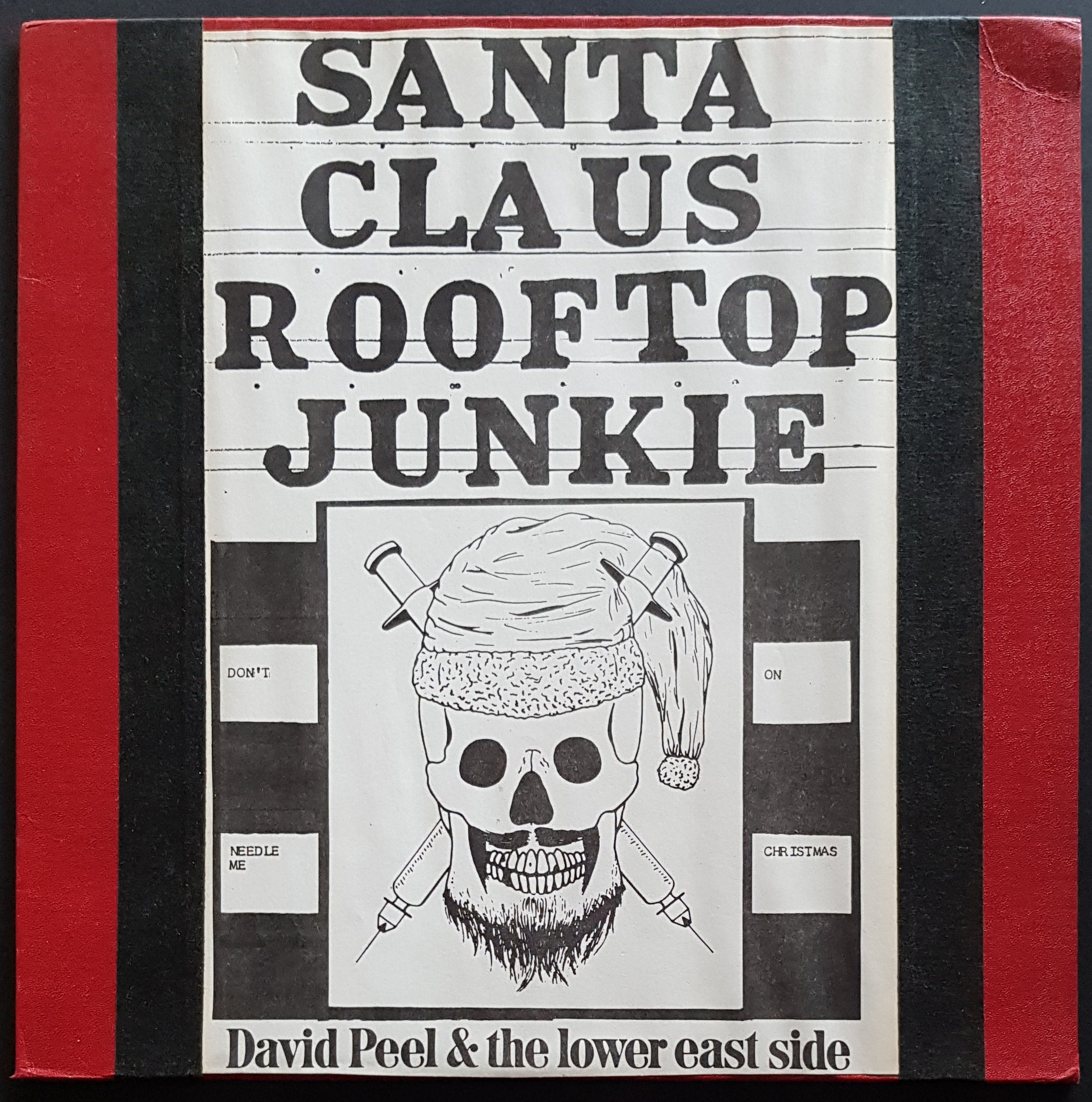 David Peel & The Lower East Side's Signed Santa Claus - Rooftop Junkie Vinyl