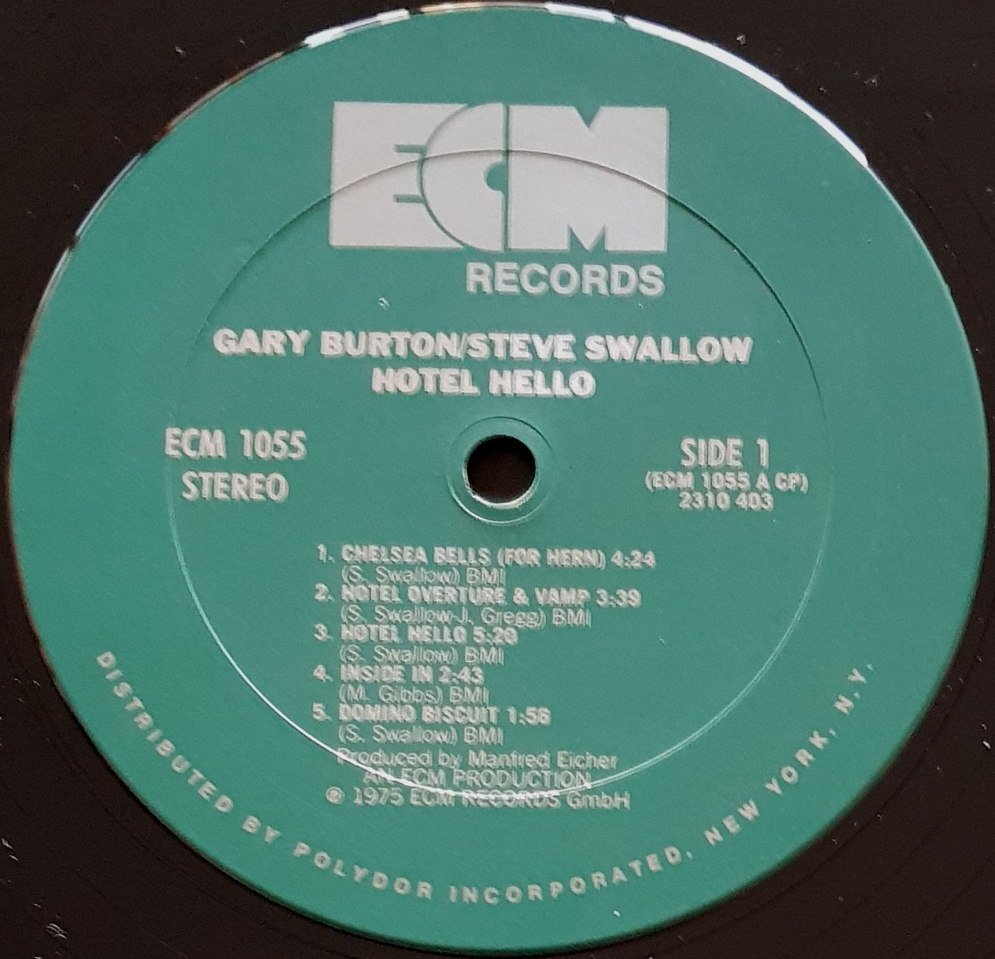 Gary Burton's Hotel Hello - 1975 ECM Records Album