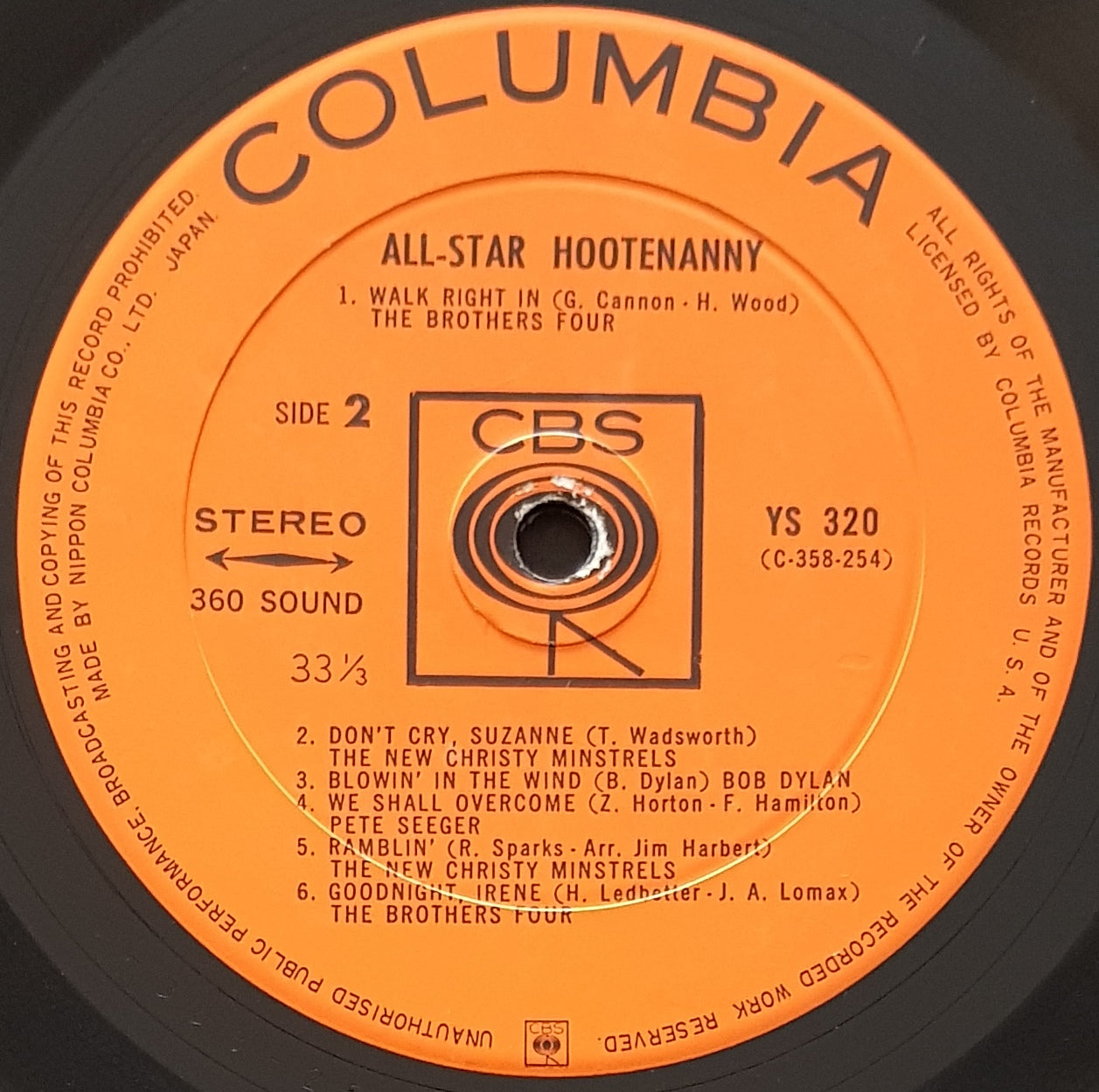 Bob Dylan - All - Star Musical Gathering Compilation Album