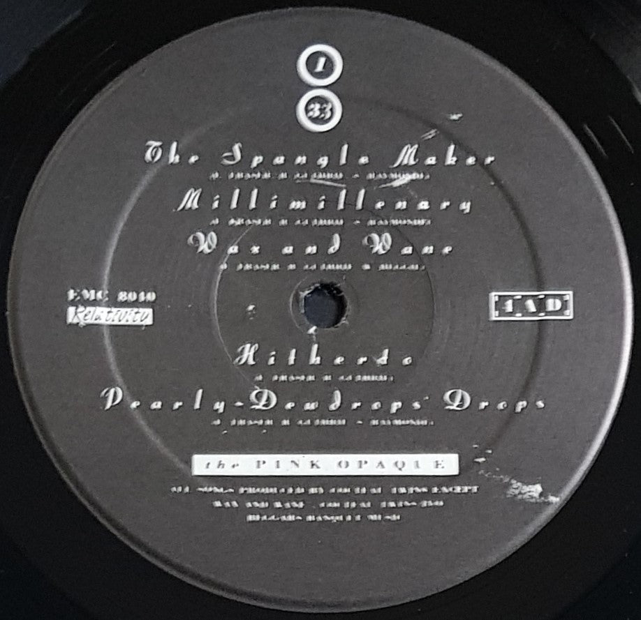 Cocteau Twins - The Pink Opaque: 1986 Compilation with Inner Sleeve