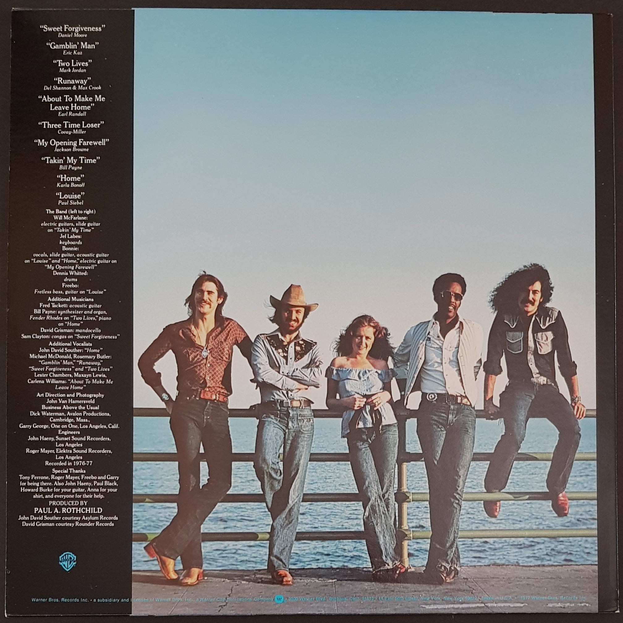 Bonnie Raitt's Music Album - Sweet Forgiveness