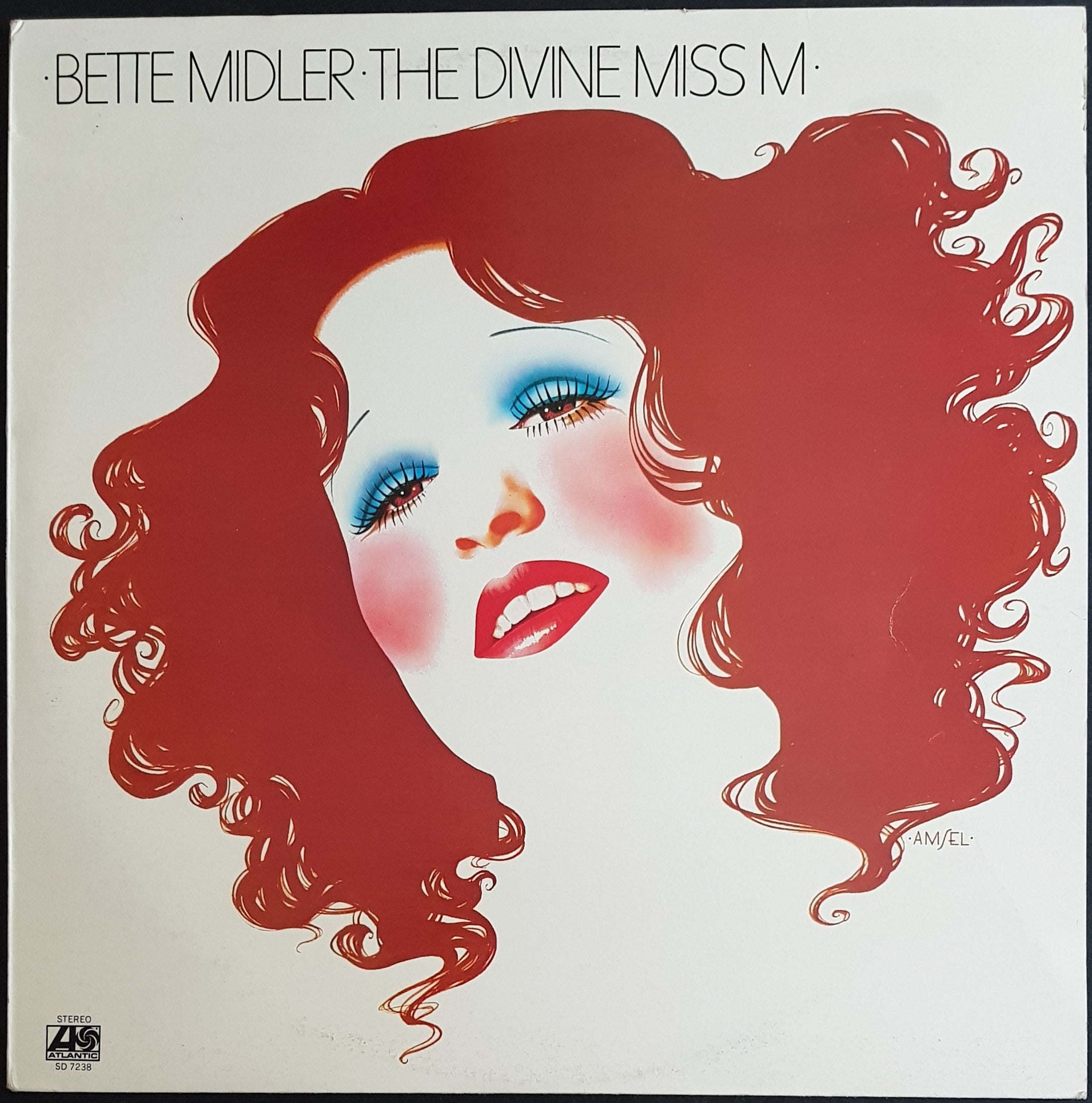 Bette Midler - The Divine Miss M, Early 1972 Pressing